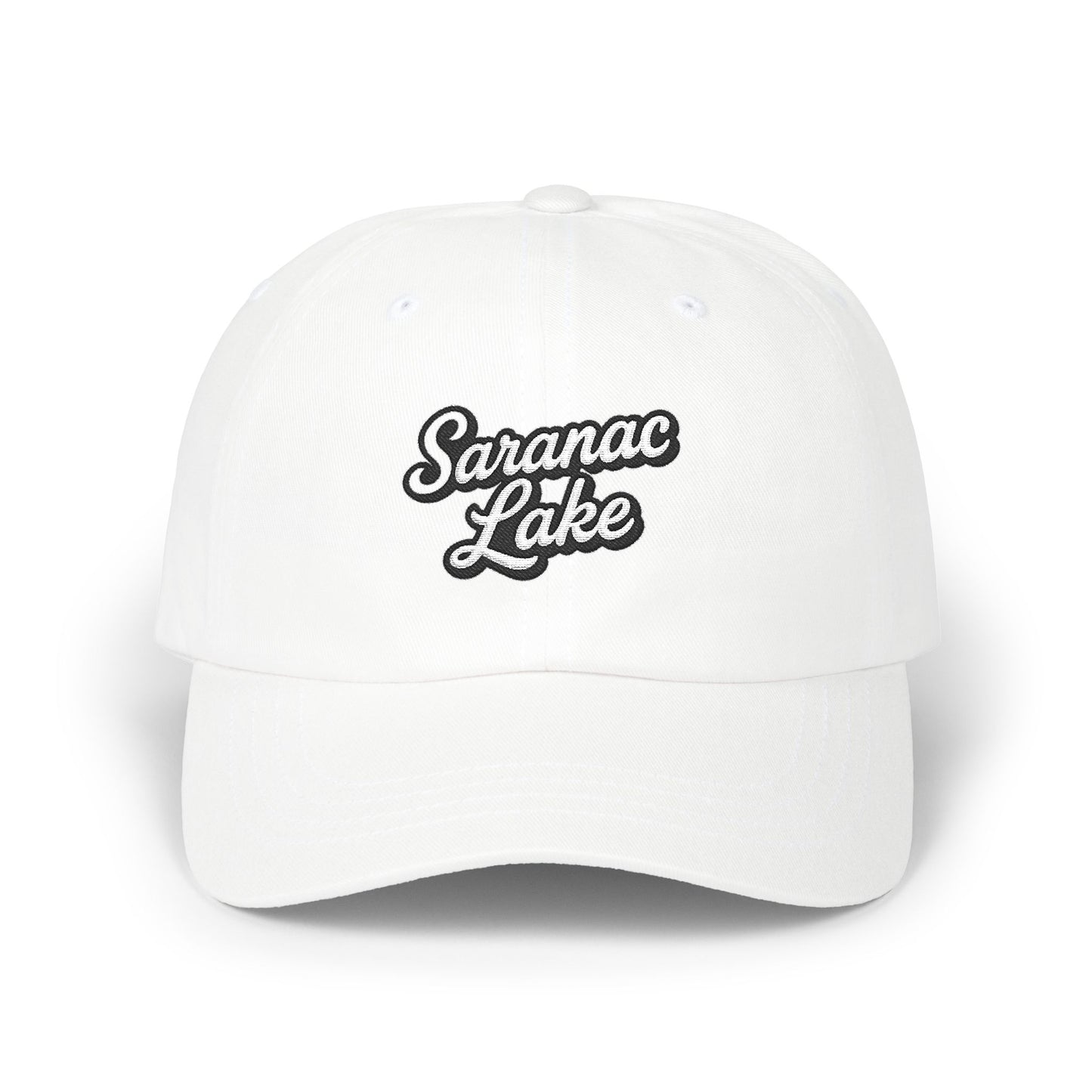 Saranac Lake Stylish Dad Cap, Casual Summer Hat, Outdoor Accessory, Gift for Father's Day, Boating Trip Gear, Everyday Wear