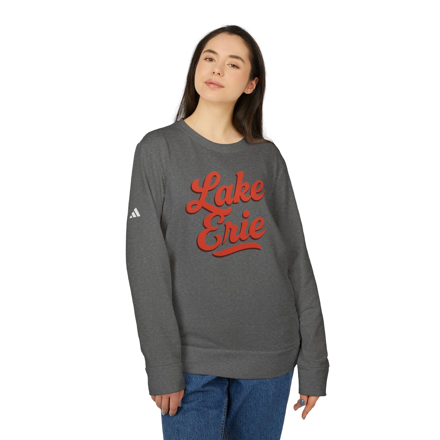 Lake Erie Adidas Unisex Fleece Crewneck Sweatshirt