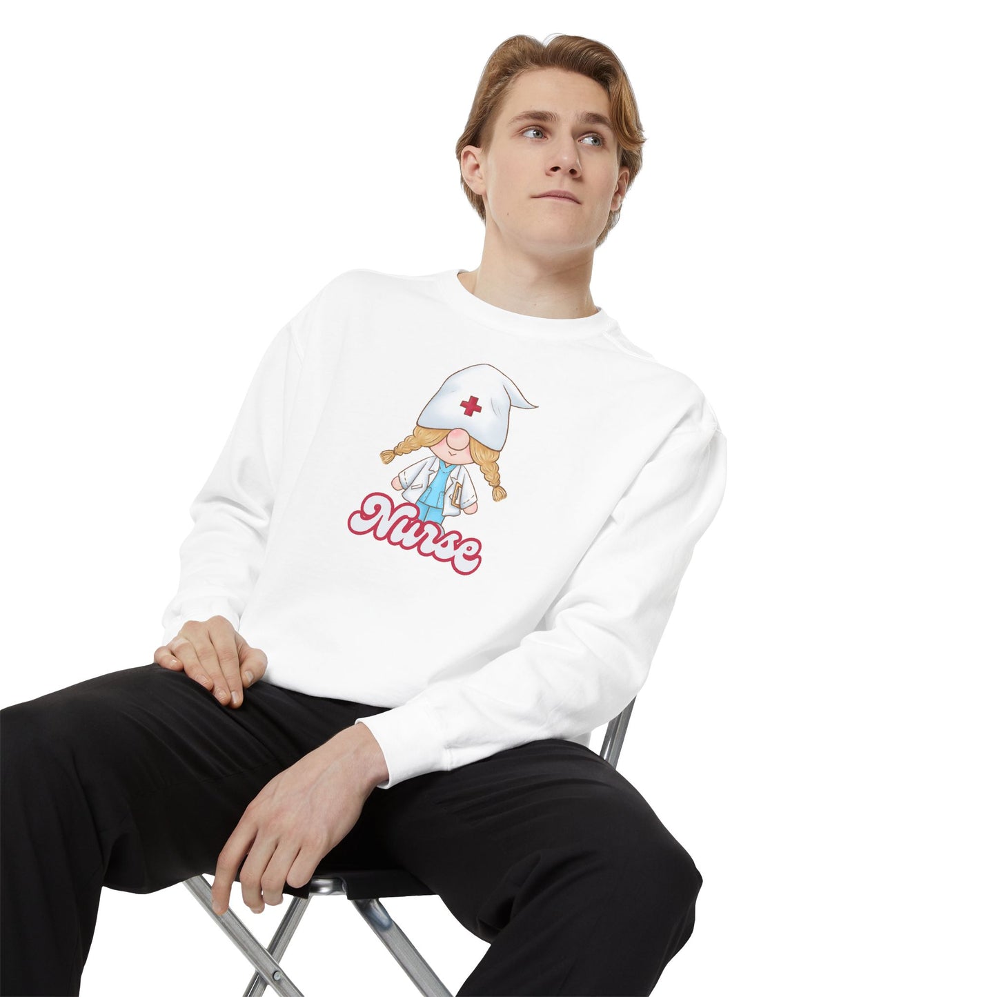 Nurse Sweatshirt, Cozy Gift for Healthcare Workers, Nurse Appreciation, Unique Nurse Shirt, Comfy Hospital Wear, Medical Professional