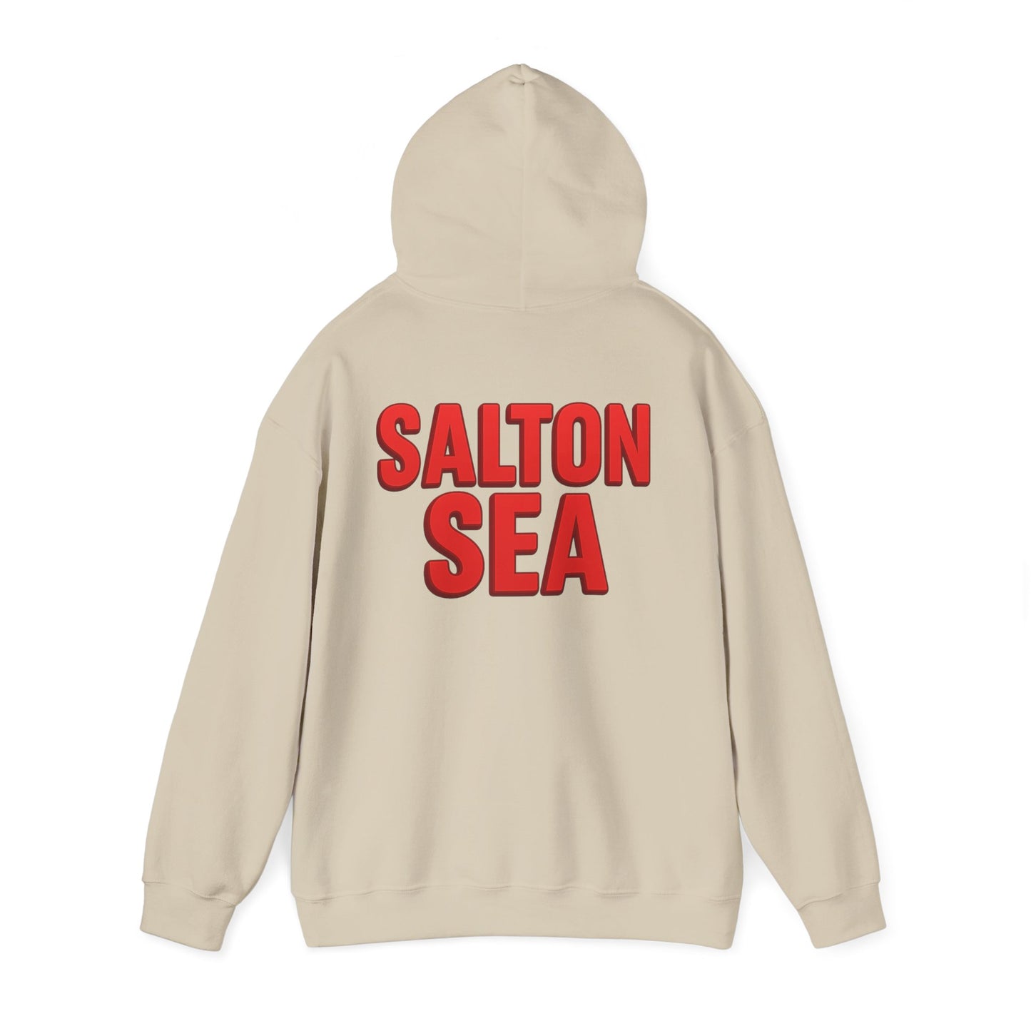 Salton Sea Hoodie, Cozy Casual Wear, Unisex Sweatshirt, Lake Lover Gift, Outdoor Adventure Apparel, Summer Retreat Fashion
