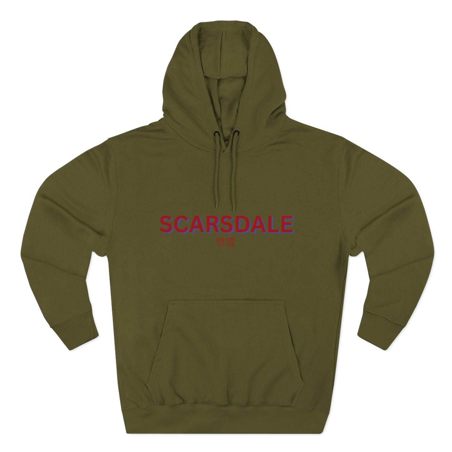 Scarsdale Fleece Hoodie, Casual Sweatshirt, Cozy Layering Piece, Perfect Gift for All Occasions, Stylish Streetwear