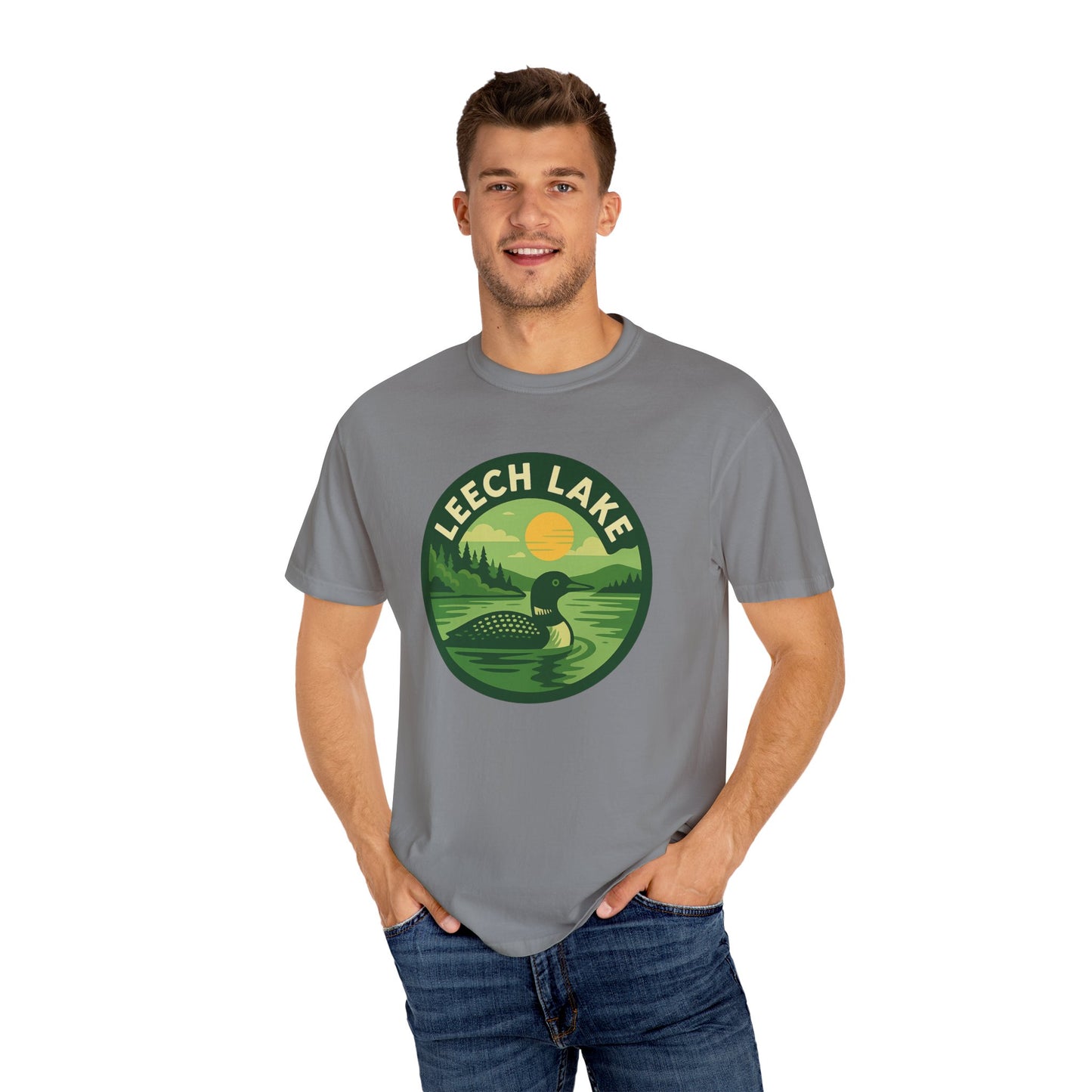 Leech Lake Unisex Garment-Dyed T-shirt