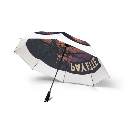 Payette Lake Semi-Automatic Foldable Umbrella, Travel Umbrella, Outdoor Gear, Gifts for Nature Lovers, Rainy Day Essential