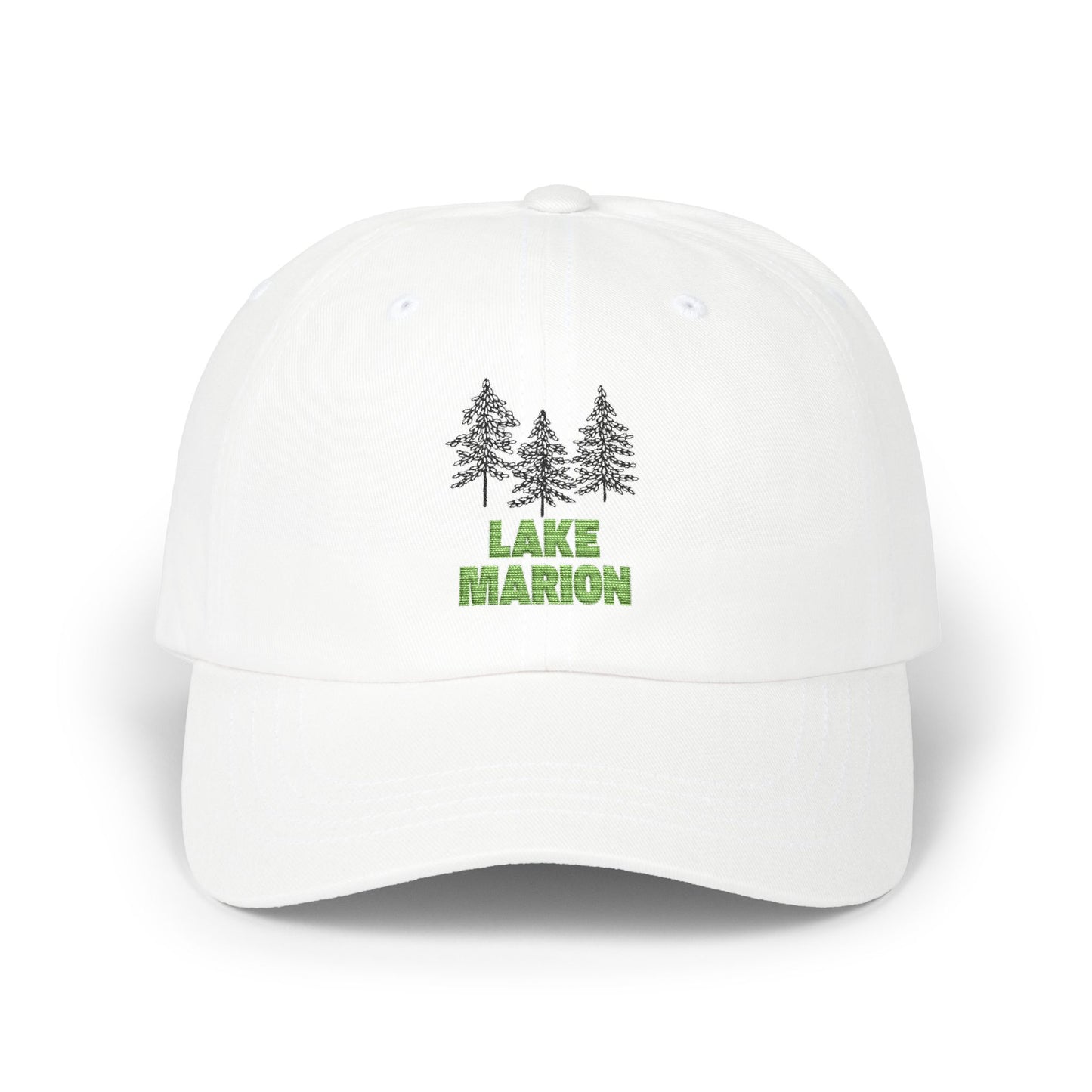 Lake Marion Classic Dad Cap | Adjustable Cotton Hat for Outdoors, Gifts for Dads, Camping, Fishing, Summer