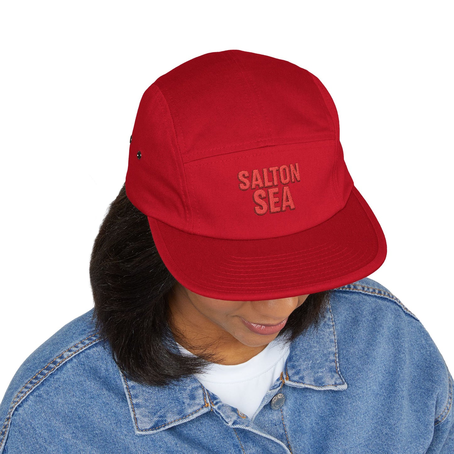 Salton Sea 5 Panel Cap (Embroidery)