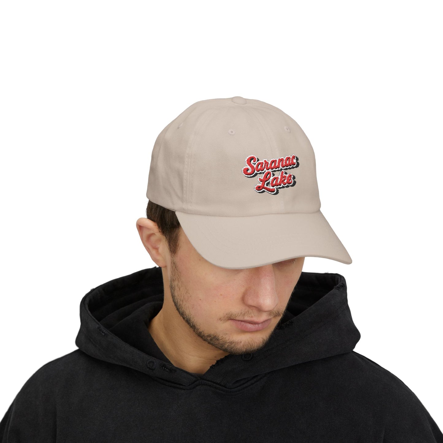 Saranac Lake Stylish Dad Cap, Casual Summer Hat, Outdoor Accessory, Gift for Father's Day, Boating Trip Gear, Everyday Wear