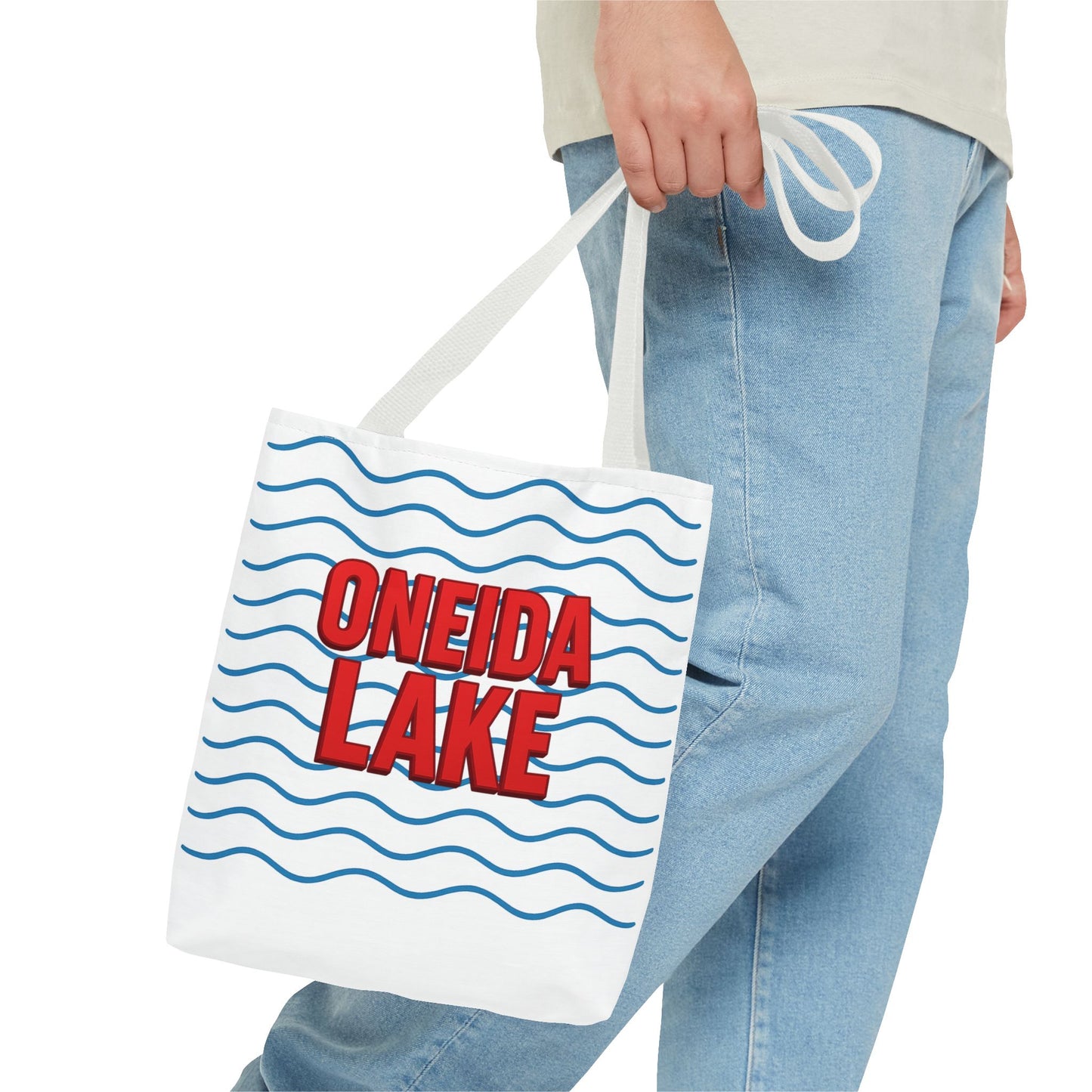 Oneida Lake Tote Bag - Perfect for Beach Days, Travel, Lake Lovers, Summer Outings, Gift Idea