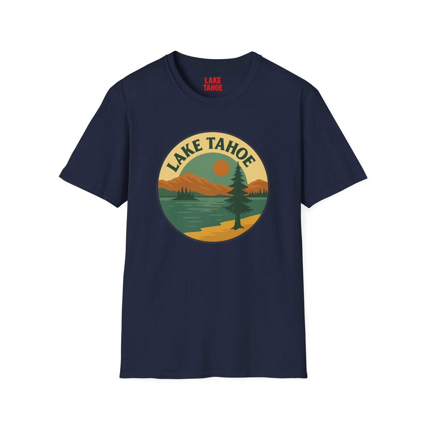 Lake Tahoe Nature Unisex Softstyle T-Shirt | Eco-Friendly Gift, Outdoor Adventure Shirt, Nature Lover Tee, Vintage Lake Apparel, [...]
