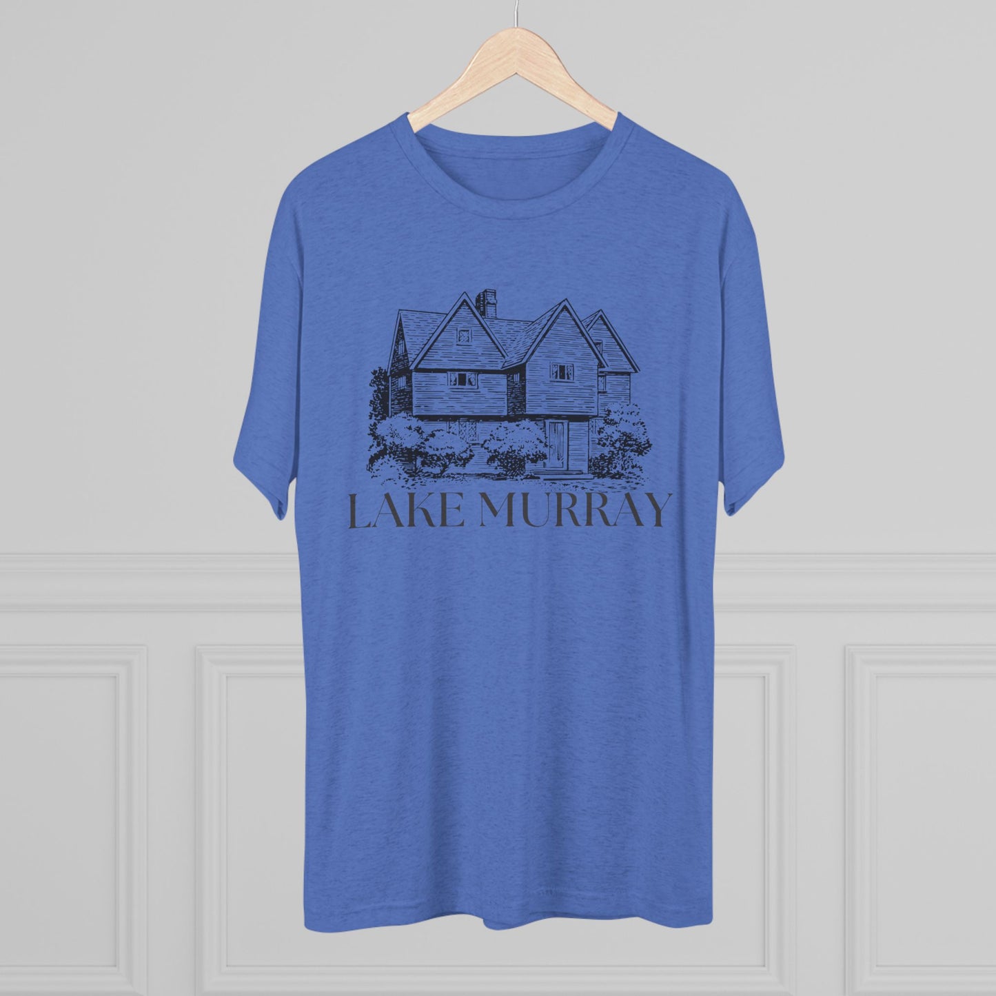 Lake Murray Unisex Tri-Blend Crew Tee, Casual T-Shirt, Summer Apparel, Lake House Shirt, Gift for Friends, Travel Tee