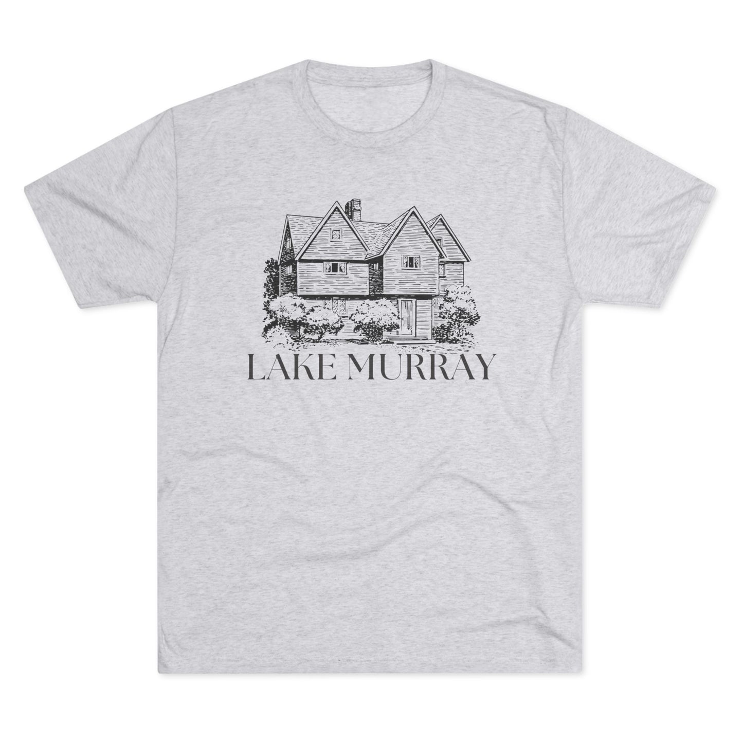 Lake Murray Unisex Tri-Blend Crew Tee, Casual T-Shirt, Summer Apparel, Lake House Shirt, Gift for Friends, Travel Tee