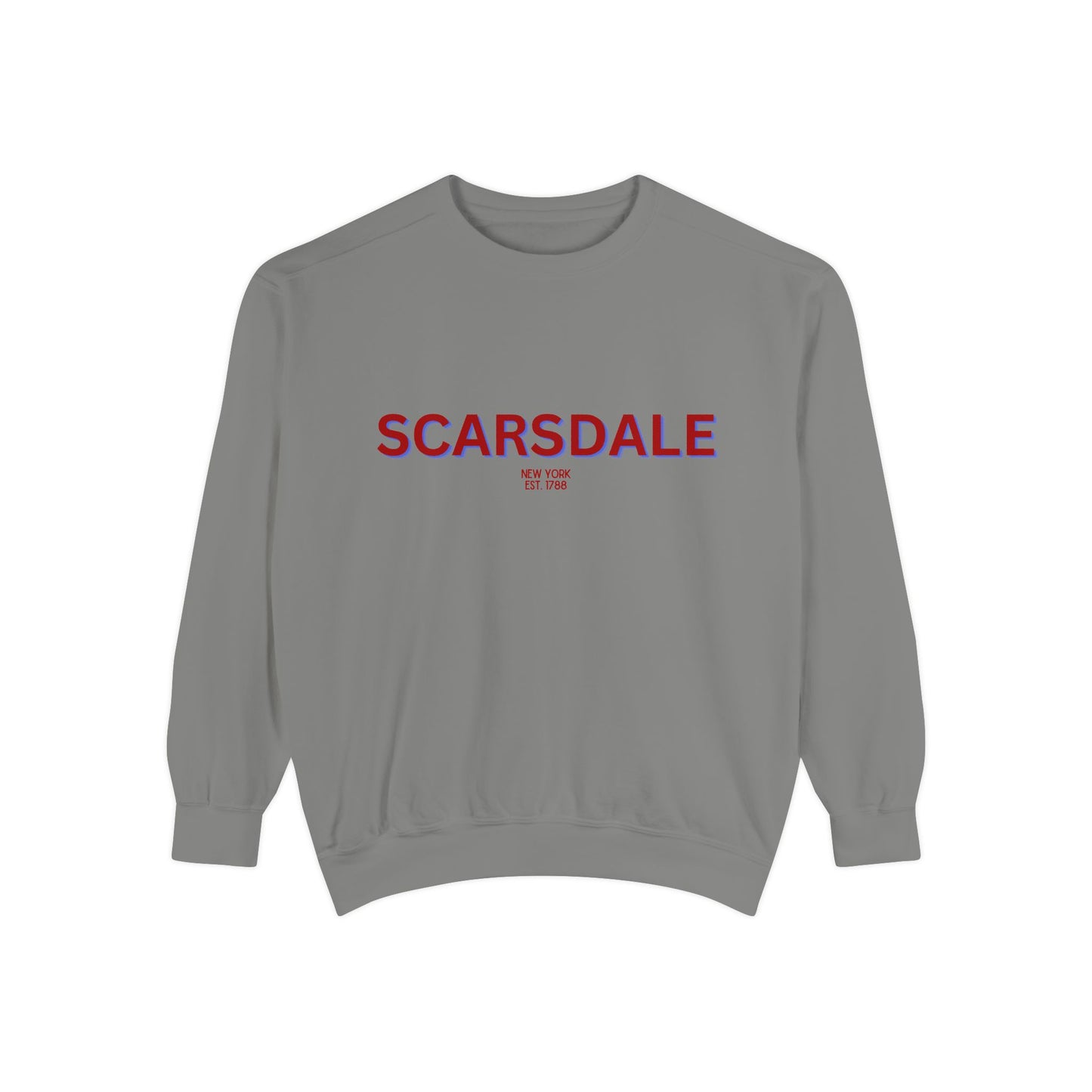 Scarsdale Unisex Garment-Dyed Sweatshirt | Cozy Fashion, Perfect for Casual Outings, Gifts, Fall & Winter Style, Everyday Comfort