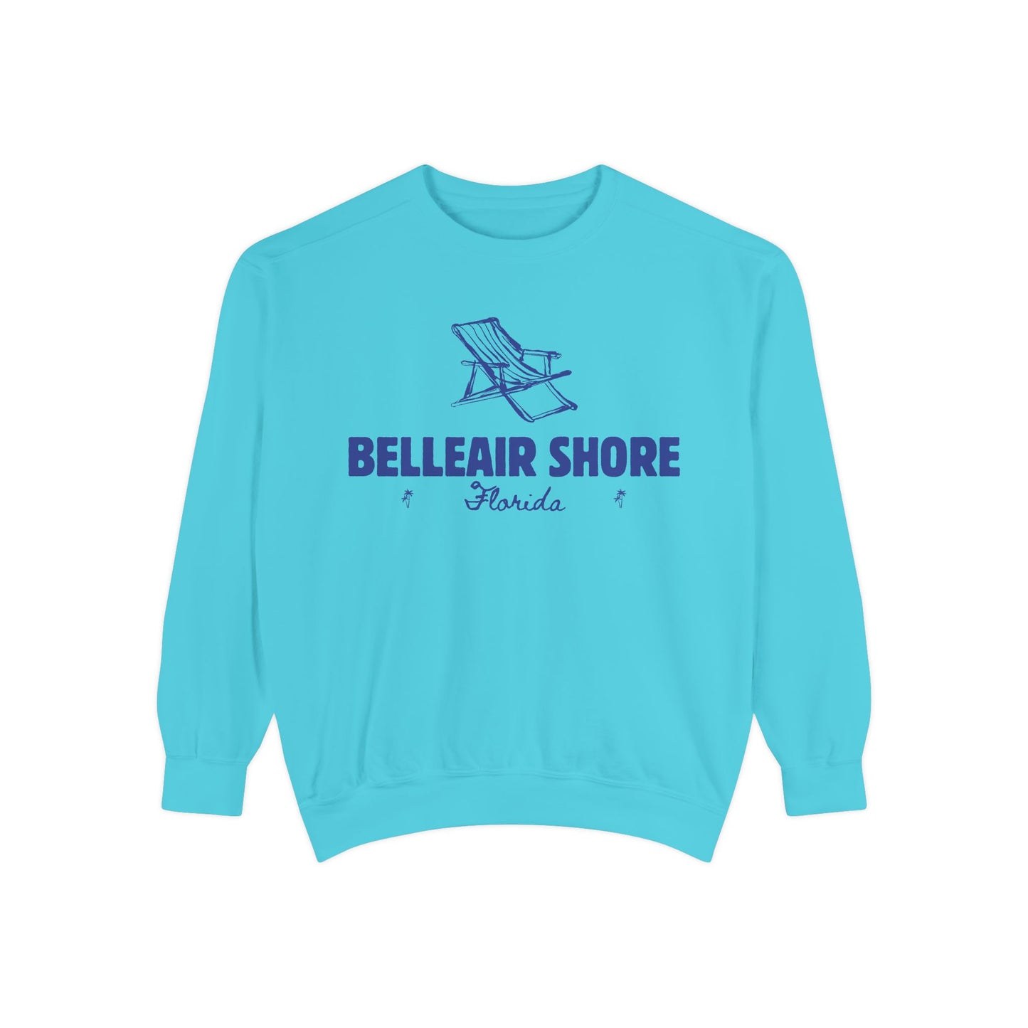 Belleair Shore Unisex Sweatshirt, Cozy Beach Vibes, Perfect Summer Gift, Florida Apparel, Relaxed Style for All