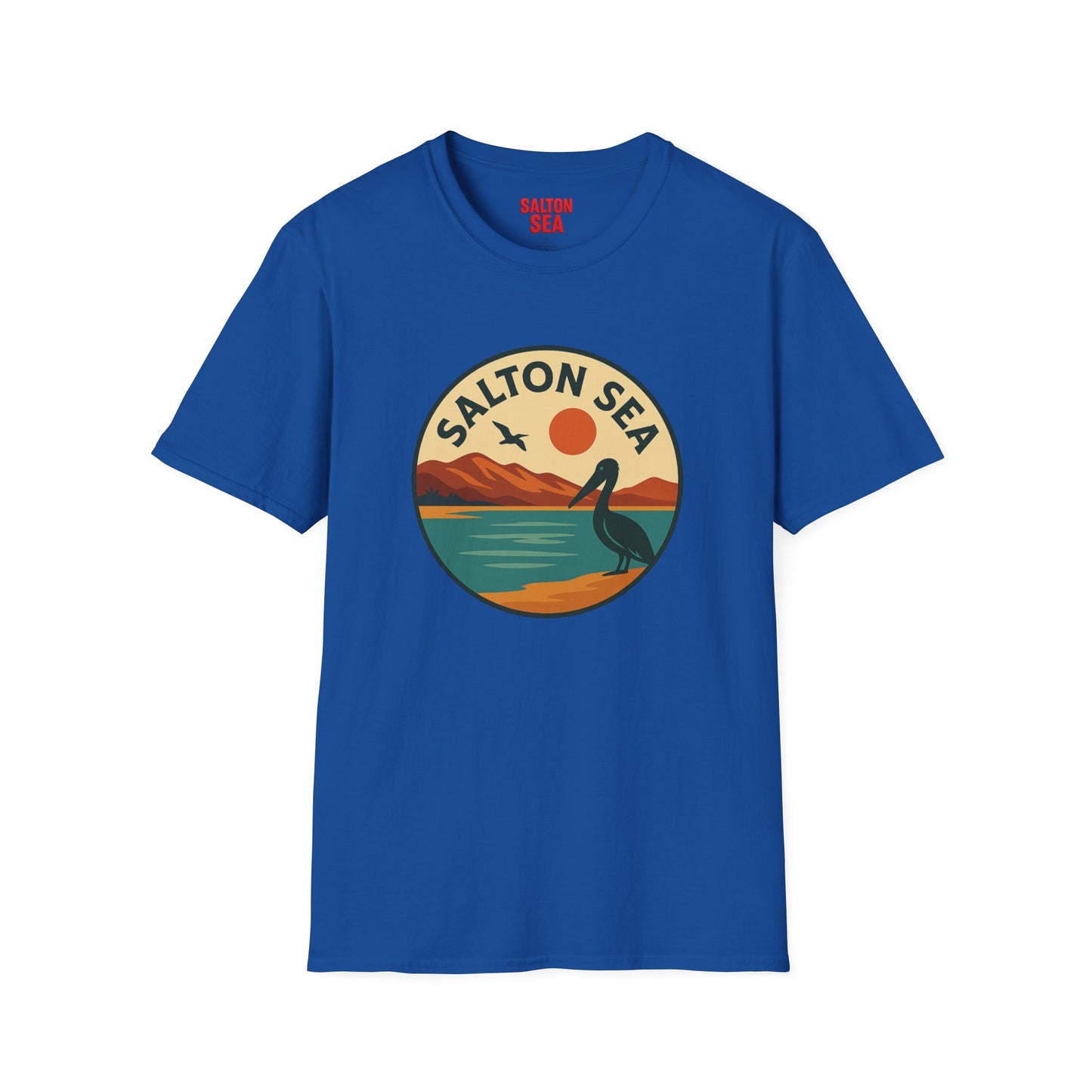 Salton Sea Nature Unisex Softstyle T-Shirt | Eco-Friendly Gift, Outdoor Adventure Shirt, Nature Lover Tee, Vintage Lake Apparel, [...]