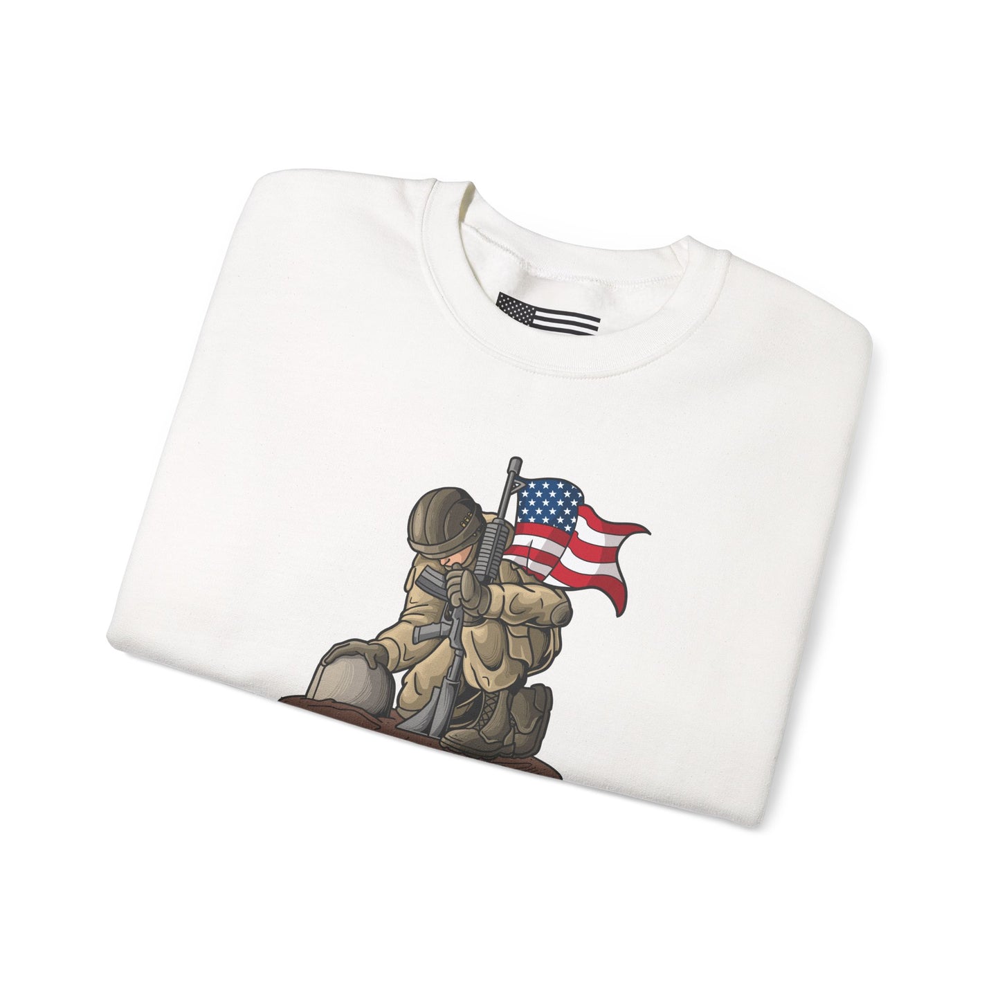 Honor the Fallen Sweatshirt, Unisex Sweatshirt, Military Tribute Apparel, Veteran's Day Gift, Everyday Casual Wear