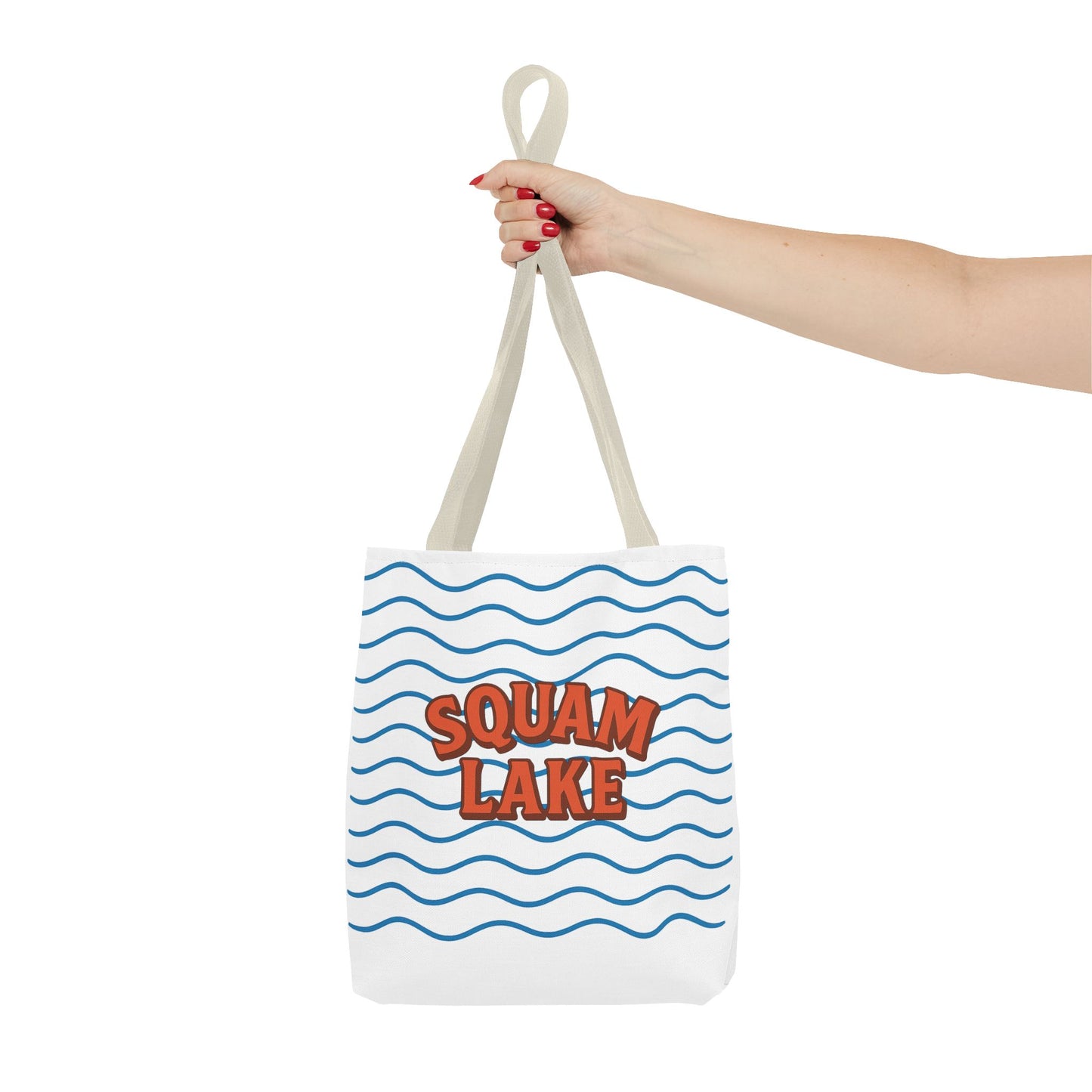 Squam Lake Tote Bag - Perfect for Beach Days, Travel, Lake Lovers, Summer Outings, Gift Idea