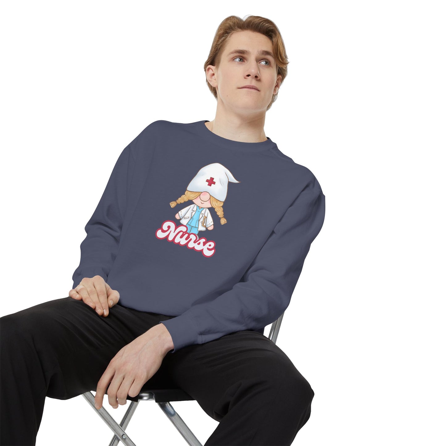 Nurse Sweatshirt, Cozy Gift for Healthcare Workers, Nurse Appreciation, Unique Nurse Shirt, Comfy Hospital Wear, Medical Professional