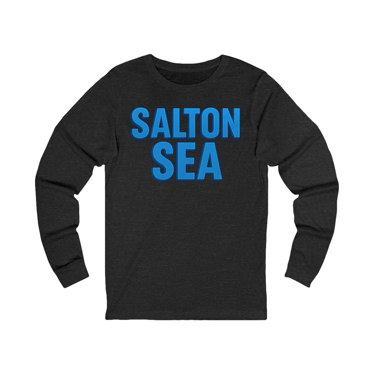 Salton Sea Long Sleeve Tee, Cozy Unisex Shirt for Outdoor Lovers, Perfect for Lake Days, Casual Wear, Gift Idea