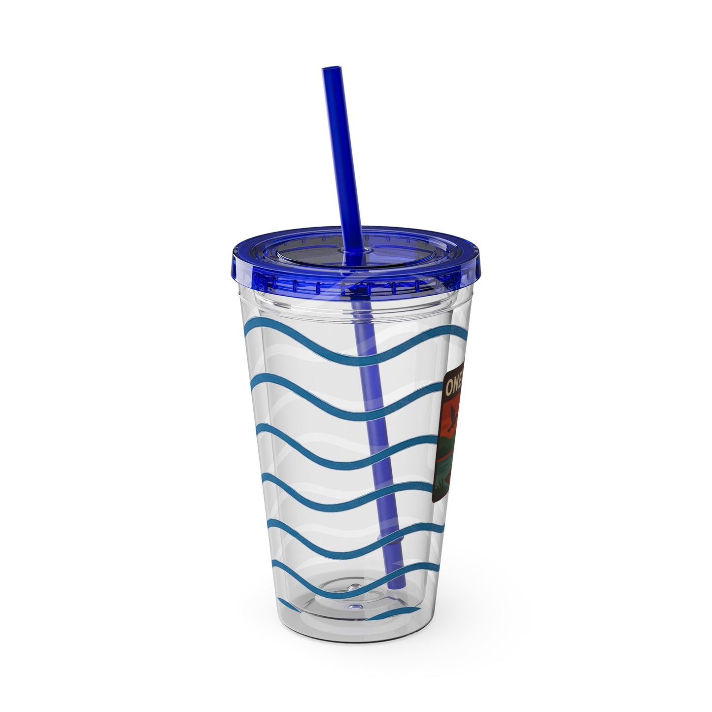 Oneida Lake Sunsplash Tumbler, 16oz Clear Drink Cup for Outdoor Adventures, Customizable Travel Mug, Perfect for Summer Fun, Eco-Friendly Beverage [...]