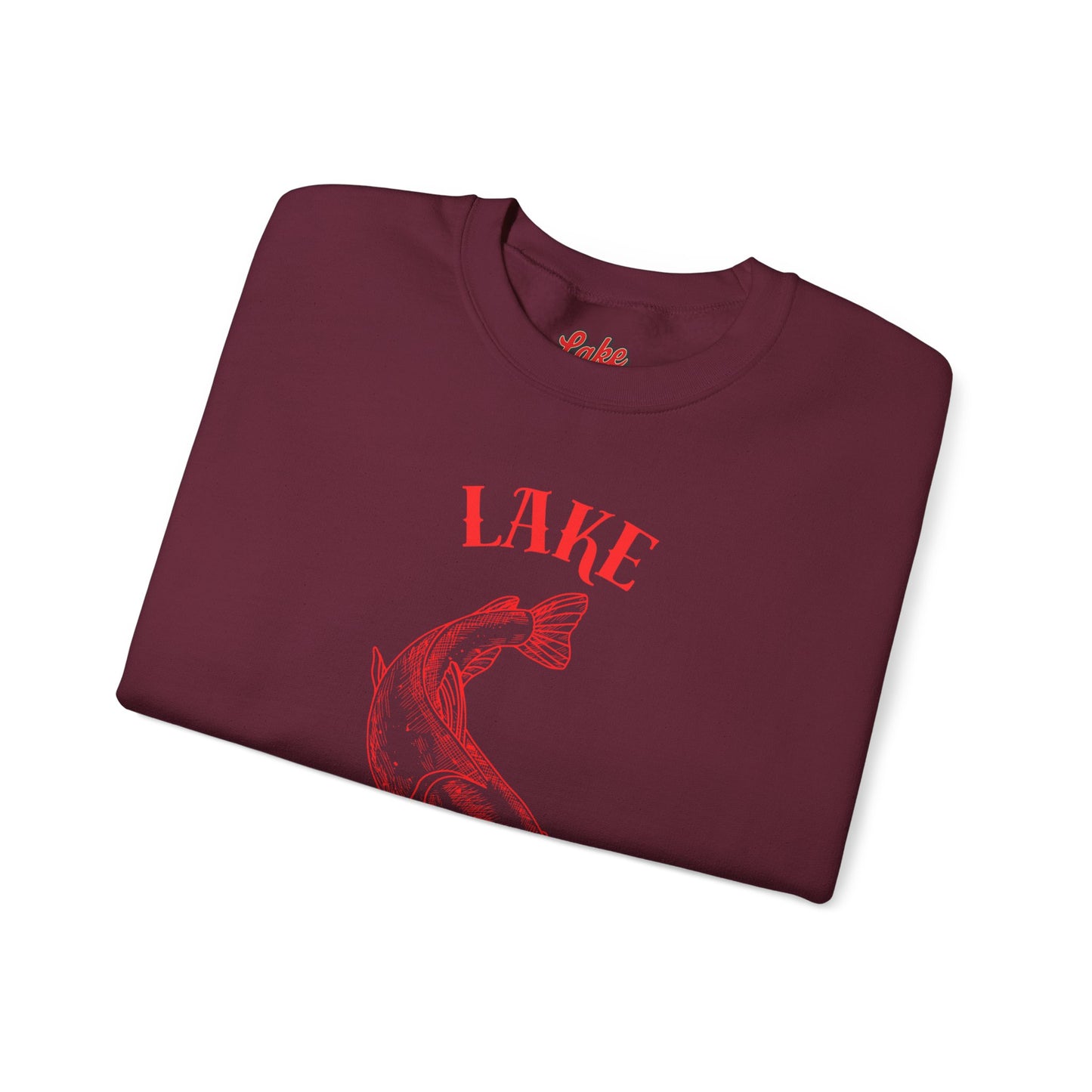 Lake Lanier Sweatshirt | Unisex Heavy Blend™ Crewneck | Perfect for Lake Lovers, Cozy Gift for Outdoors Enthusiasts, Relaxed Style for