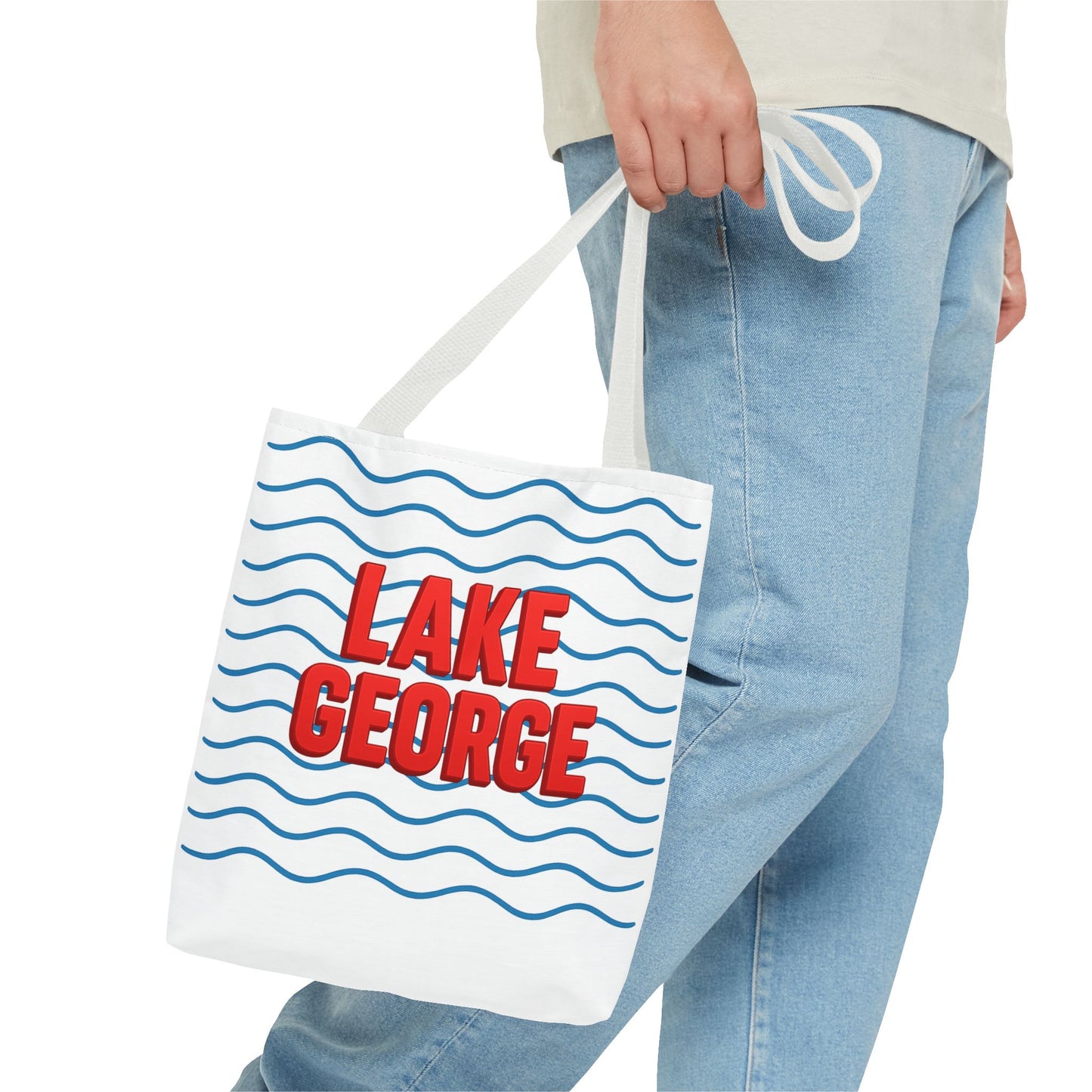Lake George Tote Bag - Perfect for Beach Days, Travel, Lake Lovers, Summer Outings, Gift Idea