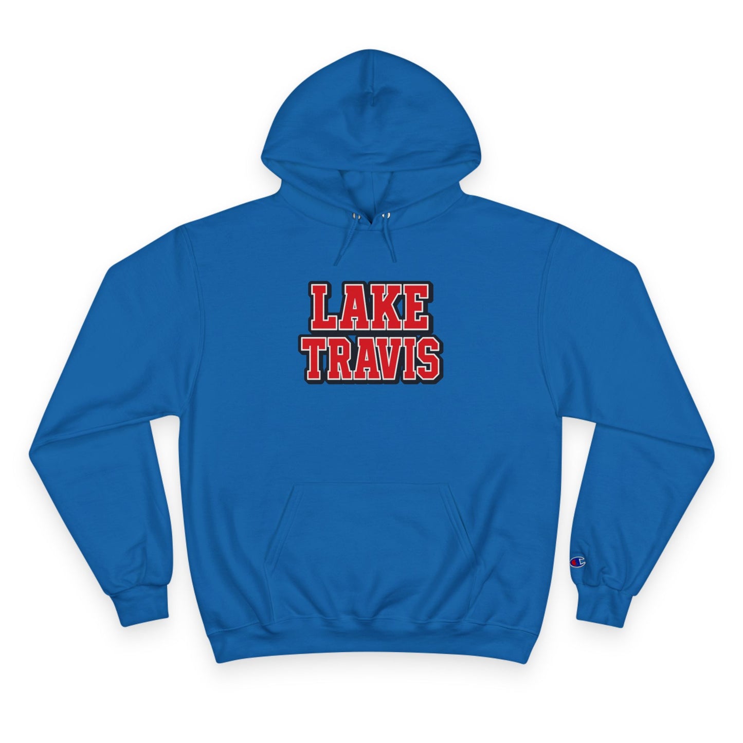 Lake Travis Cozy Hoodie, Perfect for Outdoor Adventures, Lake Days, Gifts for Nature Lovers, Comfortable Sweatshirt