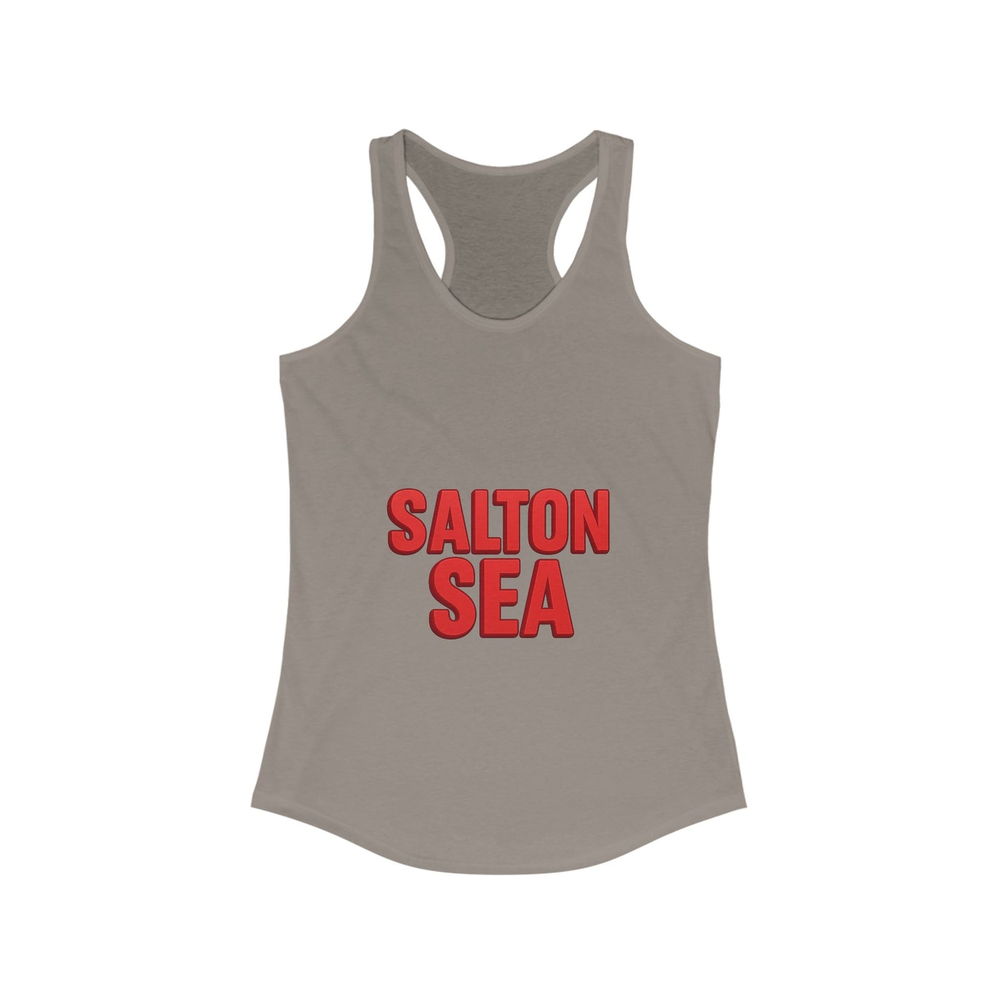 Salton Sea Women's Racerback Tank, Summer Top, Beachwear, Travel Tee, Outdoor Workouts, Casual Fashion