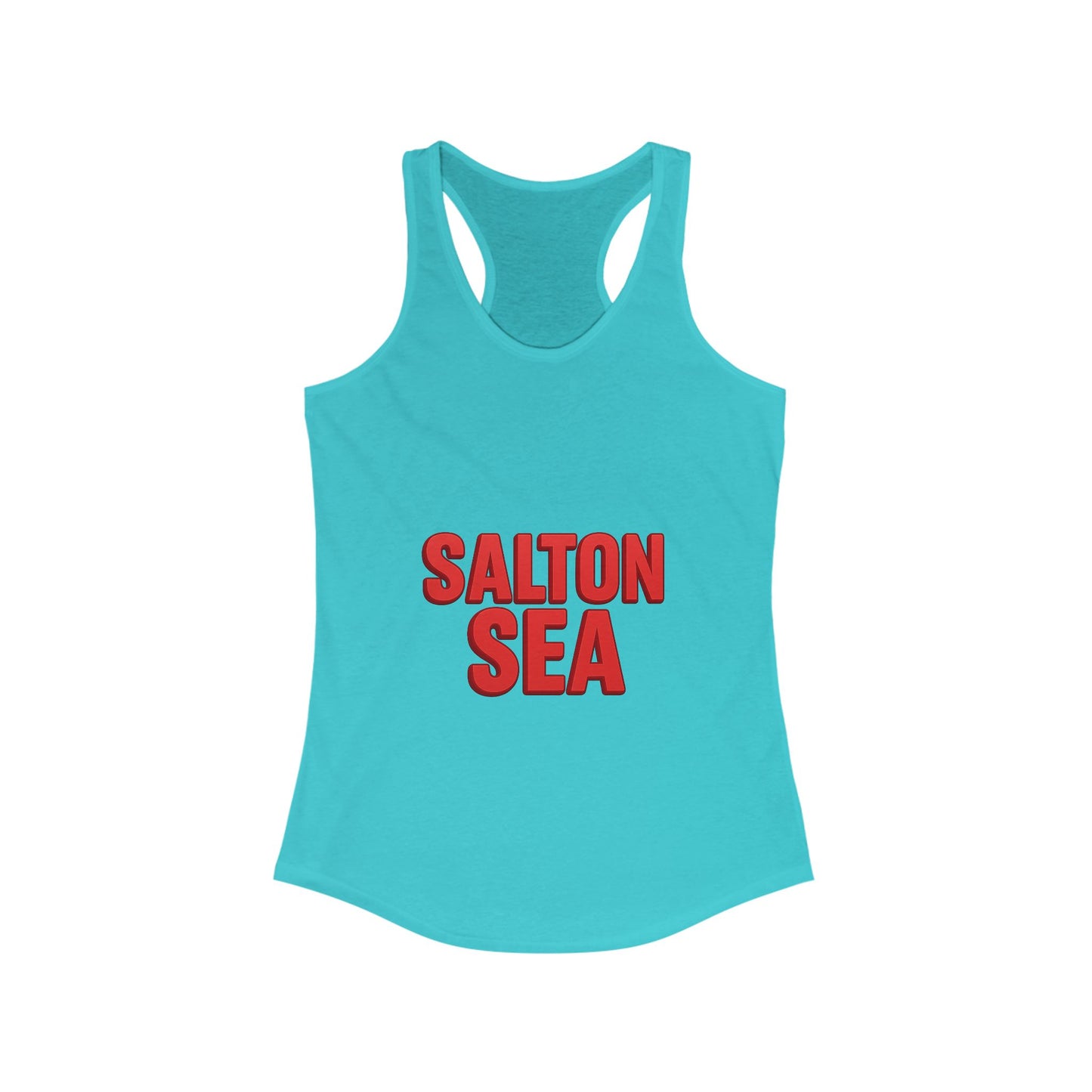 Salton Sea Women's Racerback Tank, Summer Top, Beachwear, Travel Tee, Outdoor Workouts, Casual Fashion