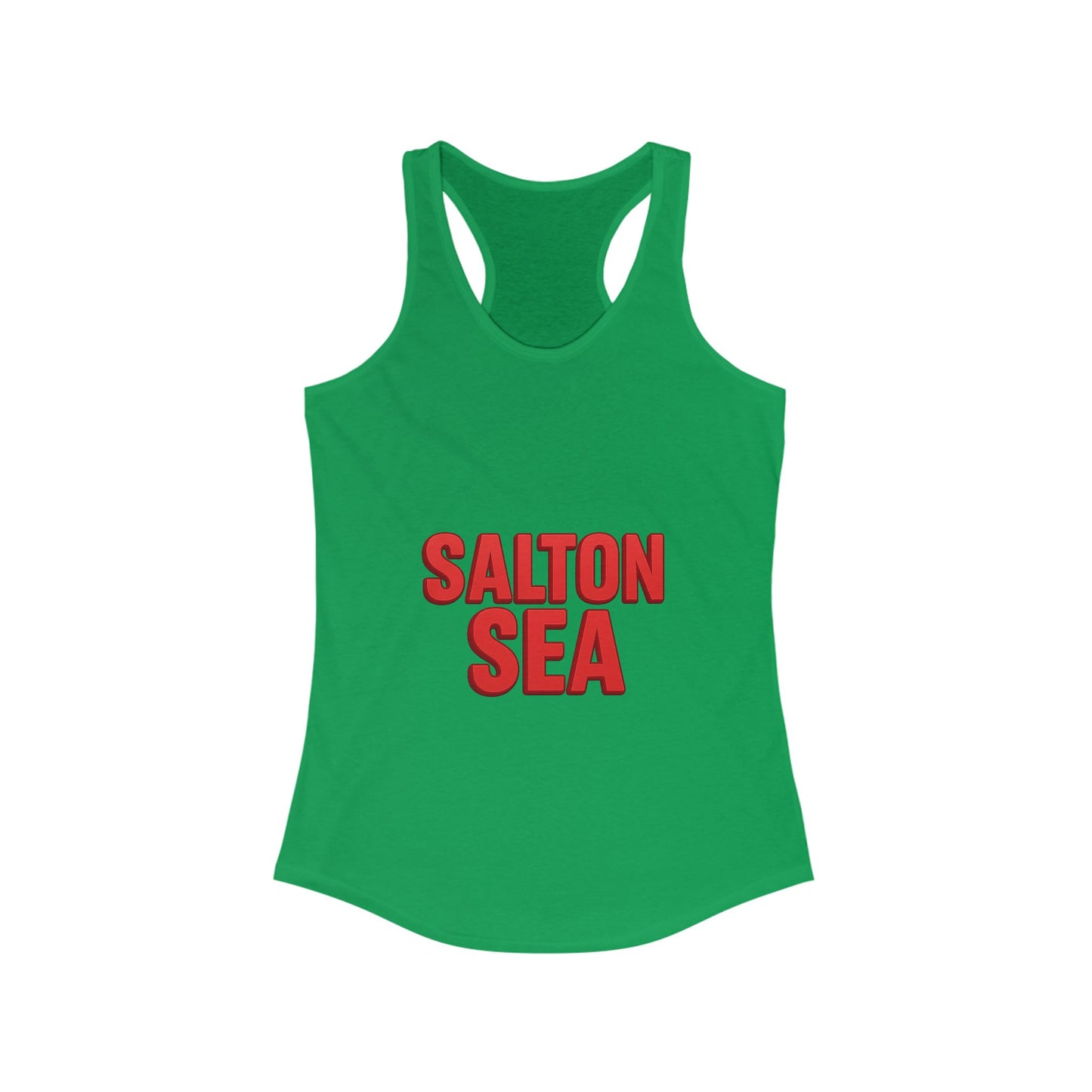 Salton Sea Women's Racerback Tank, Summer Top, Beachwear, Travel Tee, Outdoor Workouts, Casual Fashion