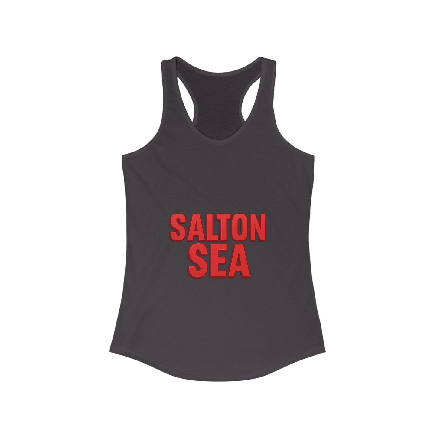Salton Sea Women's Racerback Tank, Summer Top, Beachwear, Travel Tee, Outdoor Workouts, Casual Fashion