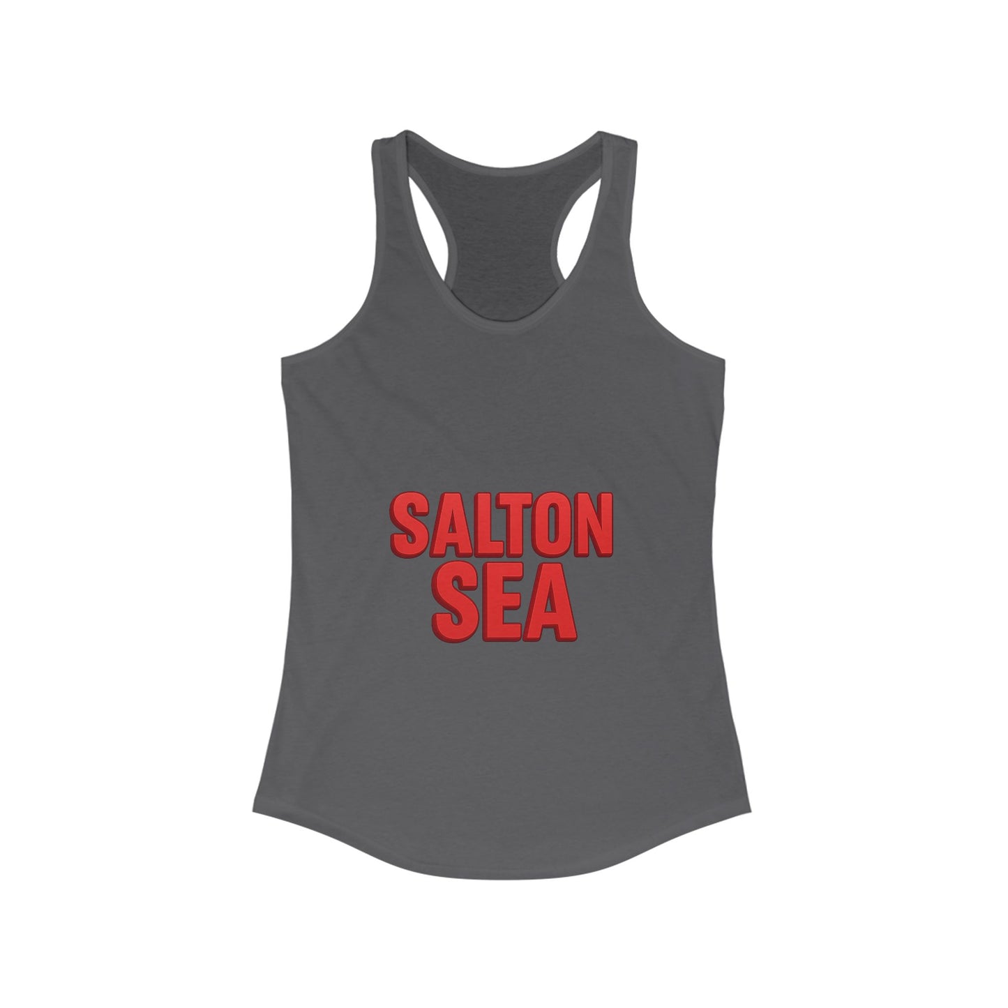 Salton Sea Women's Racerback Tank, Summer Top, Beachwear, Travel Tee, Outdoor Workouts, Casual Fashion
