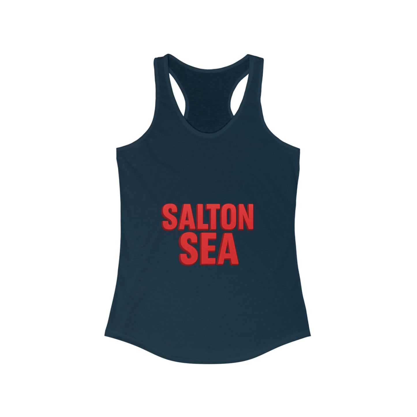 Salton Sea Women's Racerback Tank, Summer Top, Beachwear, Travel Tee, Outdoor Workouts, Casual Fashion