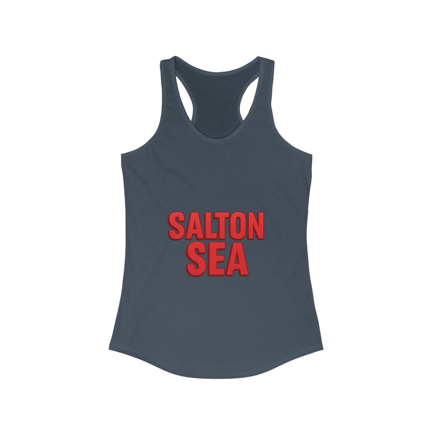 Salton Sea Women's Racerback Tank, Summer Top, Beachwear, Travel Tee, Outdoor Workouts, Casual Fashion