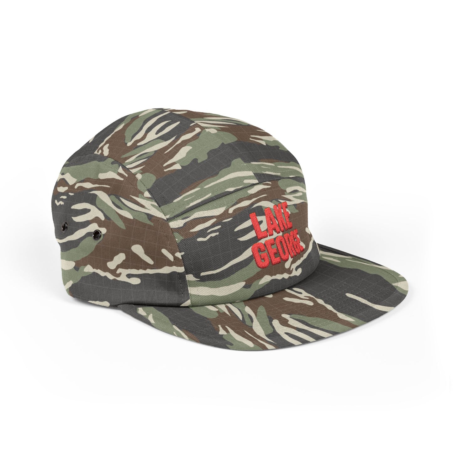 Lake George 5 Panel Cap (Embroidery)