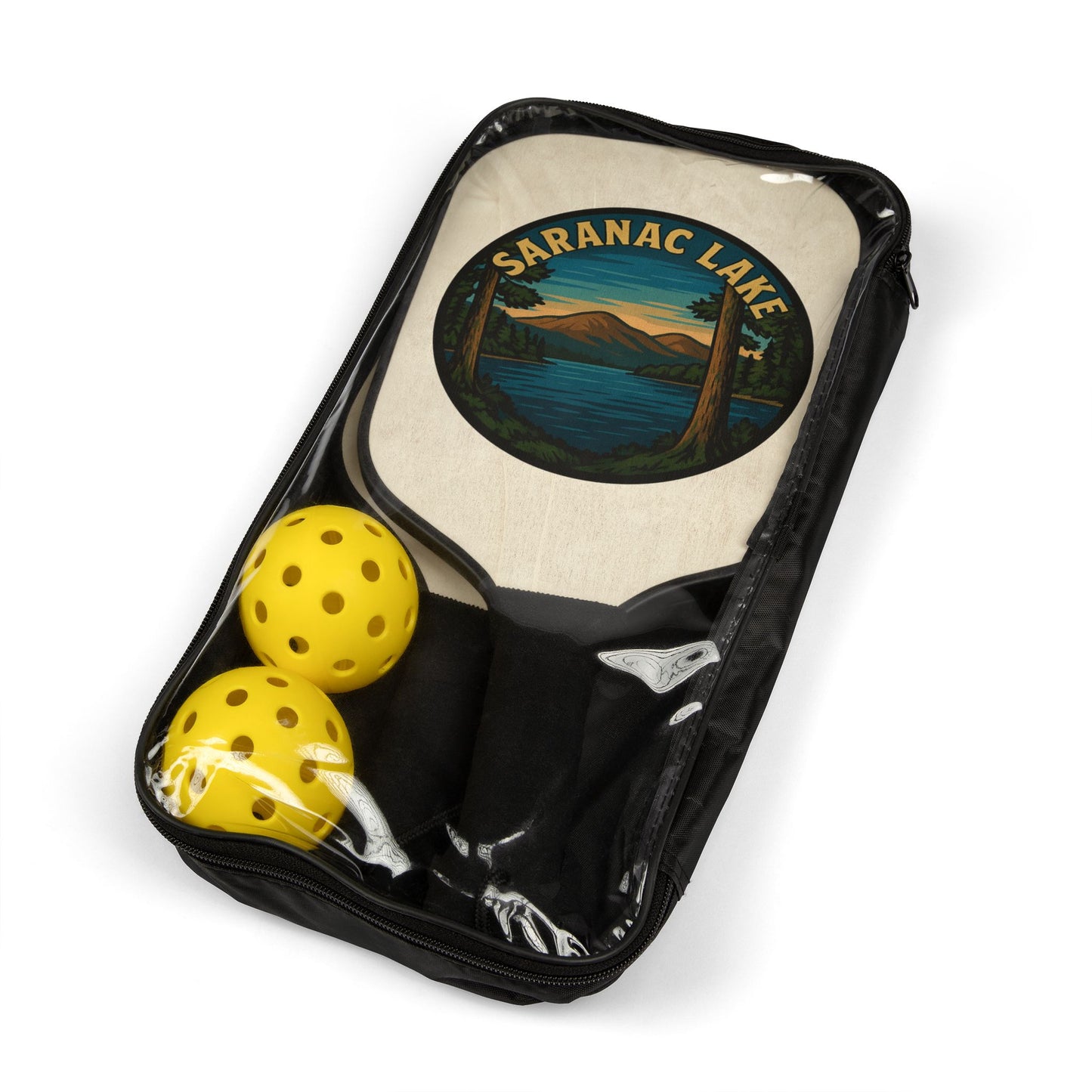 Saranac Lake Paddle Set - Perfect for Outdoor Fun, Sporty Gift, Team Play, Family Activities, Best for Picnics, Holidays