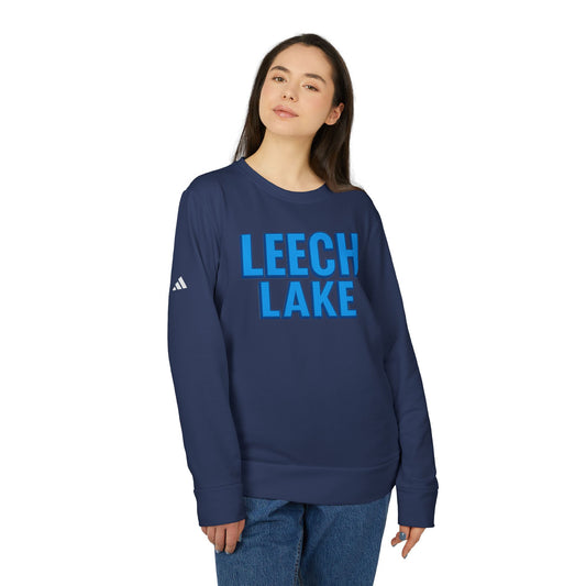 Leech Lake Cozy Outdoor Sweatshirt for Nature Lovers, Unisex Crewneck, Perfect for Hiking, Camping, or Relaxing at Home, Design