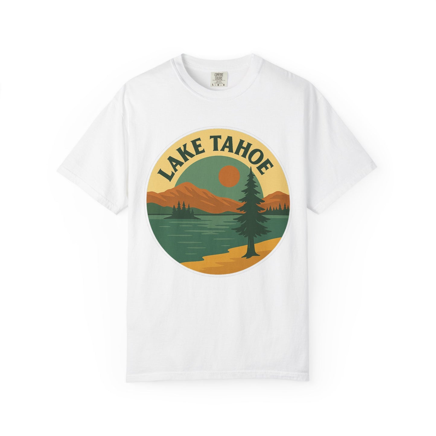 Lake Tahoe Unisex Garment-Dyed T-shirt