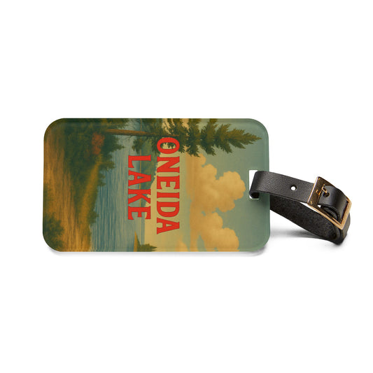 Oneida Lake Luggage Tag