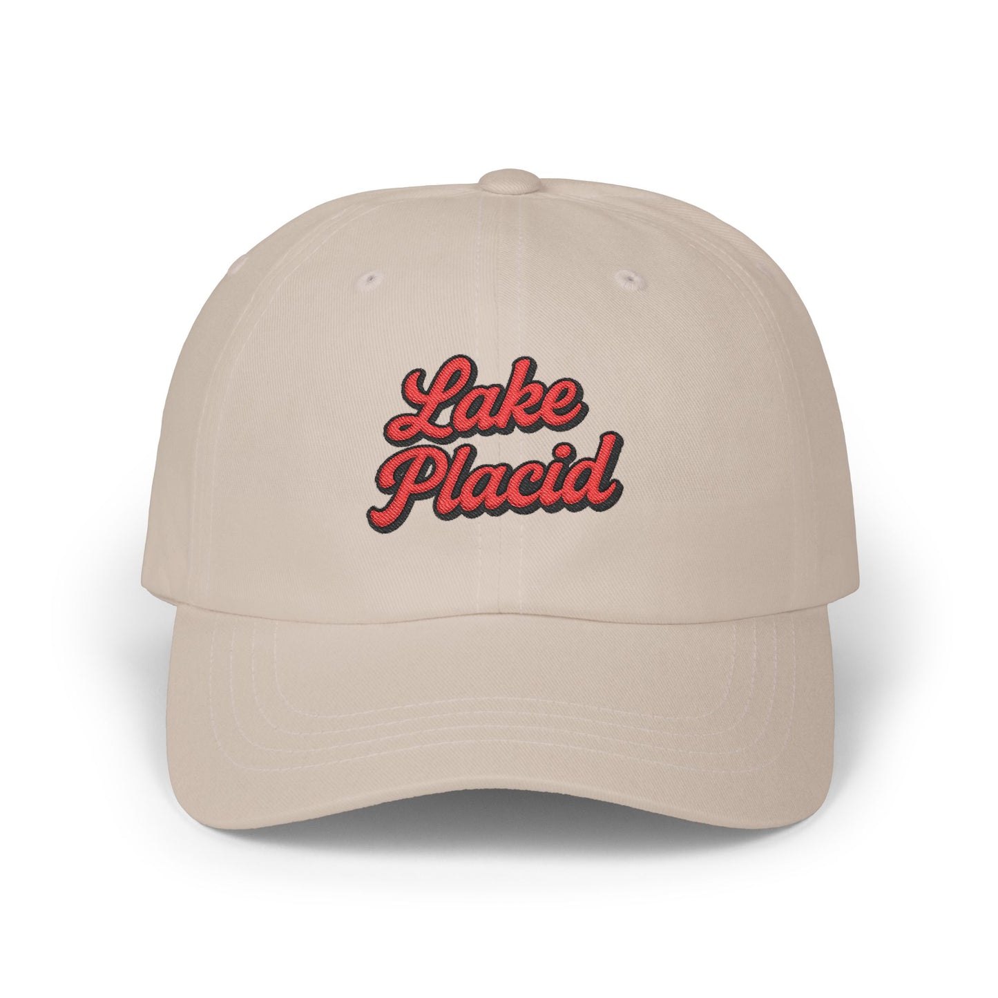 Lake Placid Stylish Dad Cap, Casual Summer Hat, Outdoor Accessory, Gift for Father's Day, Boating Trip Gear, Everyday Wear