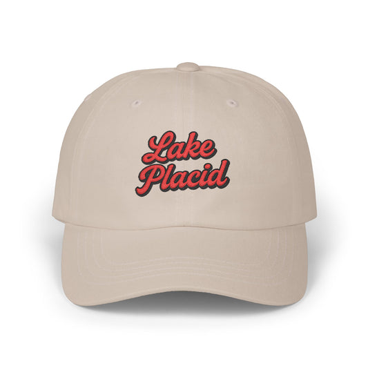 Lake Placid Stylish Dad Cap, Casual Summer Hat, Outdoor Accessory, Gift for Father's Day, Boating Trip Gear, Everyday Wear