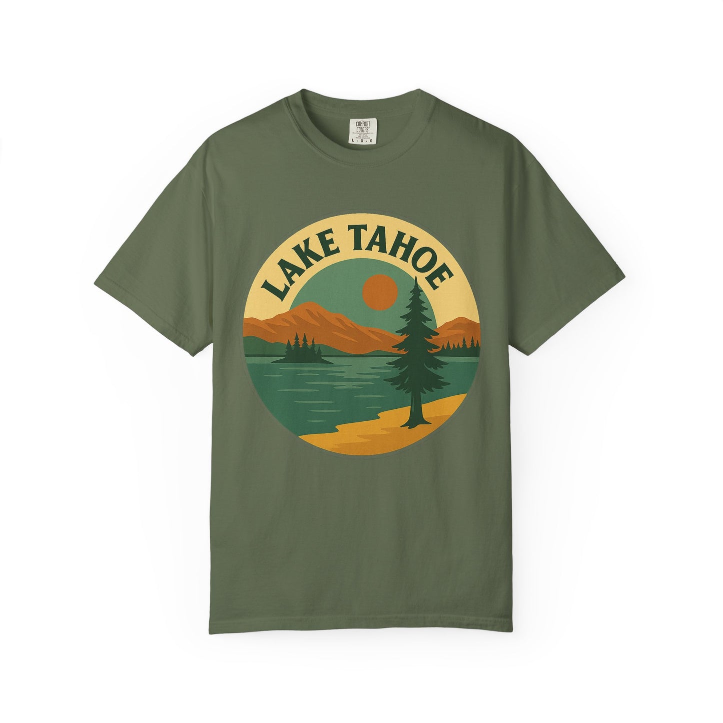 Lake Tahoe Unisex Garment-Dyed T-shirt