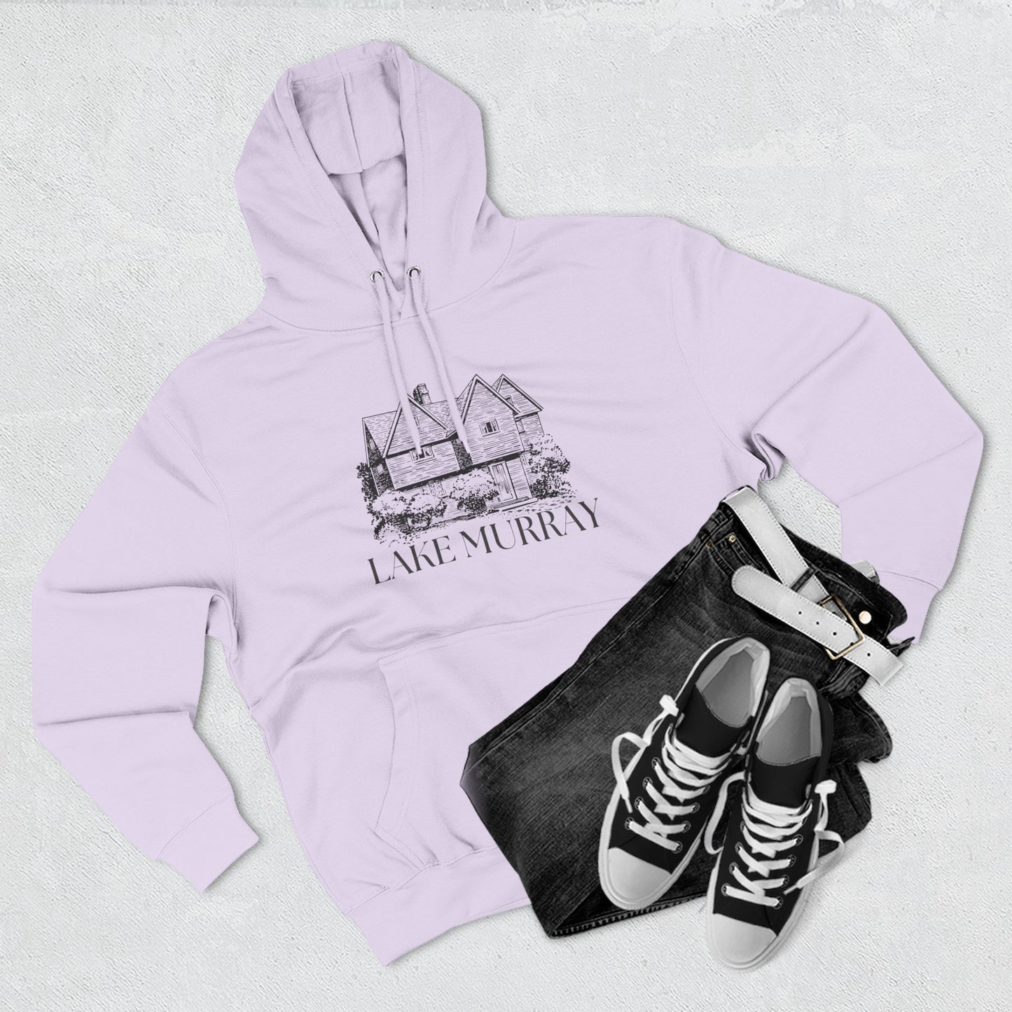 Lake Murray Hoodie, Great for Beach Trips, Lake Days, Gift for Summer Lovers, Casual Wear, Travel Essential