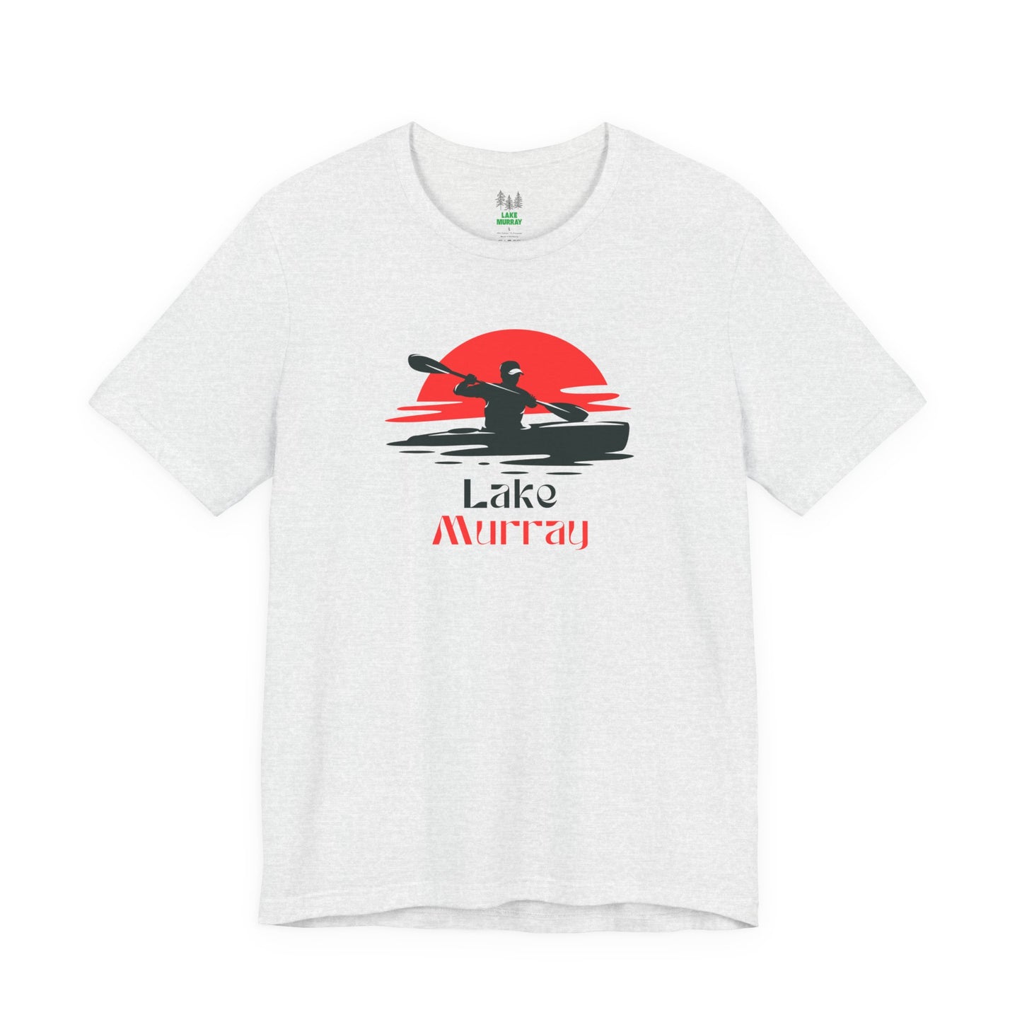 Lake Murray Tee - Kayaking Graphic Unisex Jersey Short Sleeve Shirt, Outdoor Adventure Gift, Summer Vibes, Lake Lover Apparel