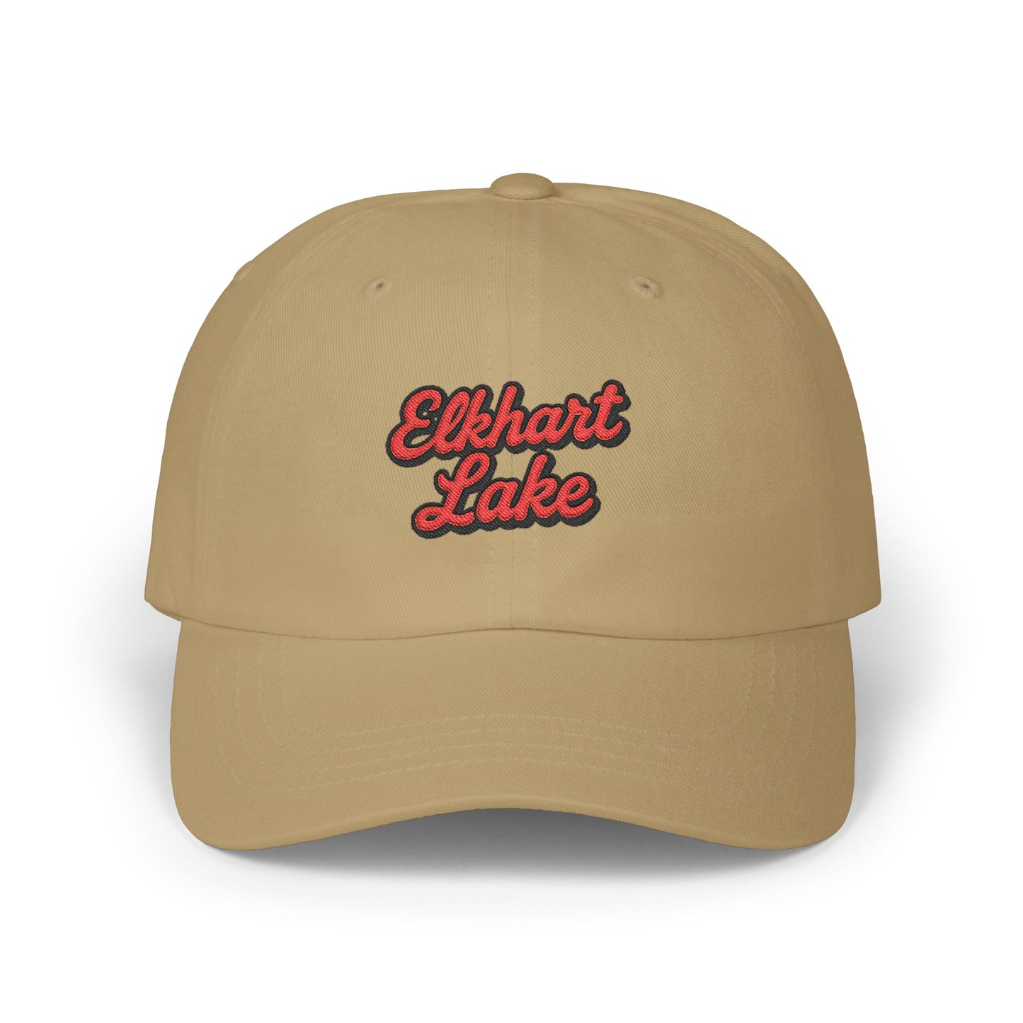 Elkhart Lake Stylish Dad Cap, Casual Summer Hat, Outdoor Accessory, Gift for Father's Day, Boating Trip Gear, Everyday Wear