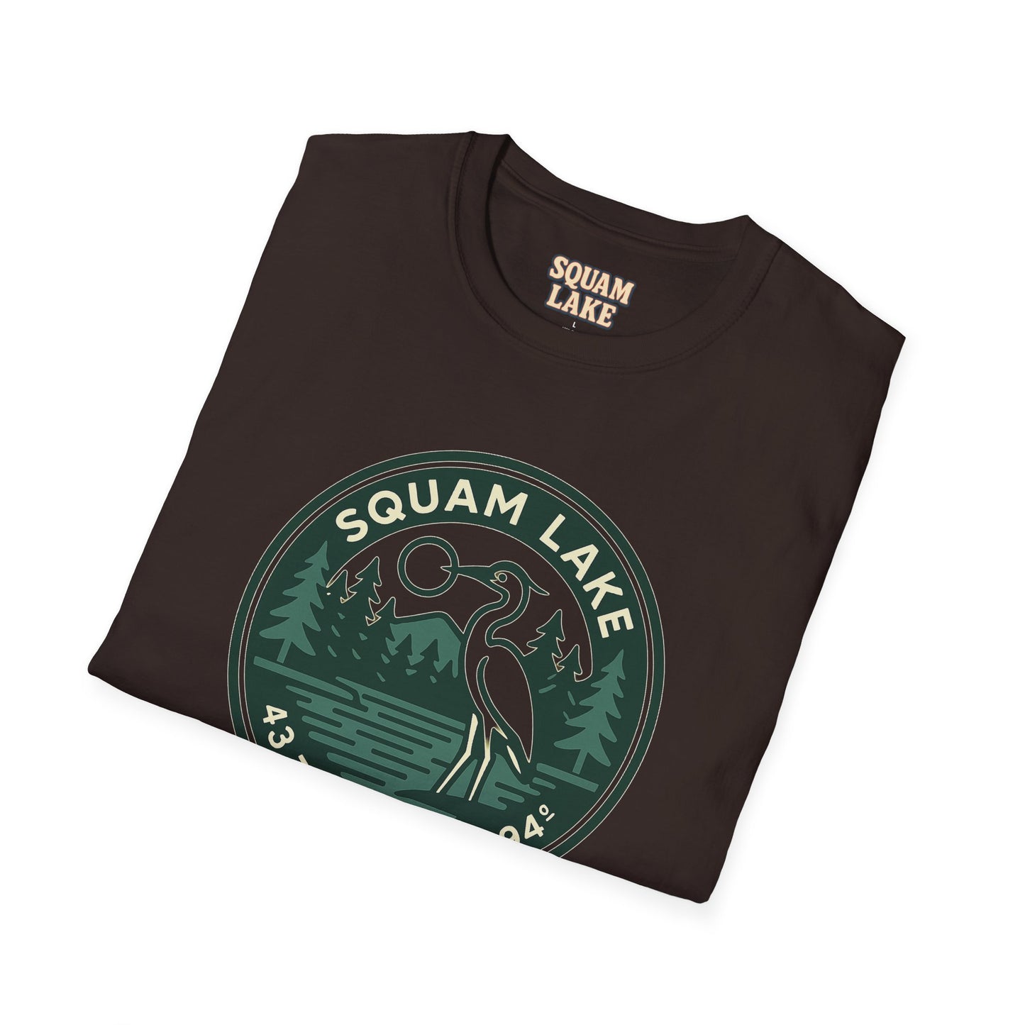 Squam Lake Nature Unisex Softstyle T-Shirt | Eco-Friendly Gift, Outdoor Adventure Shirt, Nature Lover Tee, Vintage Lake Apparel, [...]
