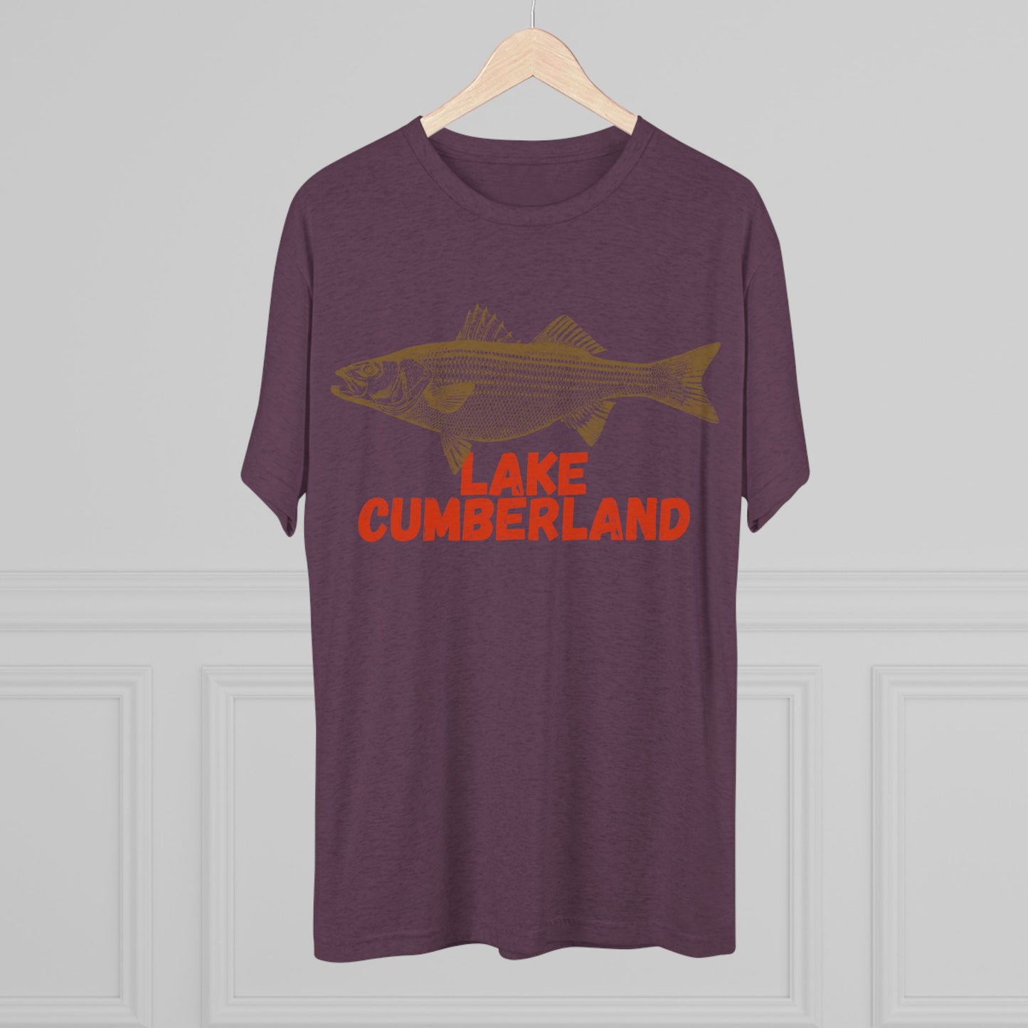 Lake Cumberland Fishing Tee, Unisex Crew Neck Shirt, Summer Lake Apparel, Gift for Fishermen, Outdoor Adventure T-Shirt, Lake House Style