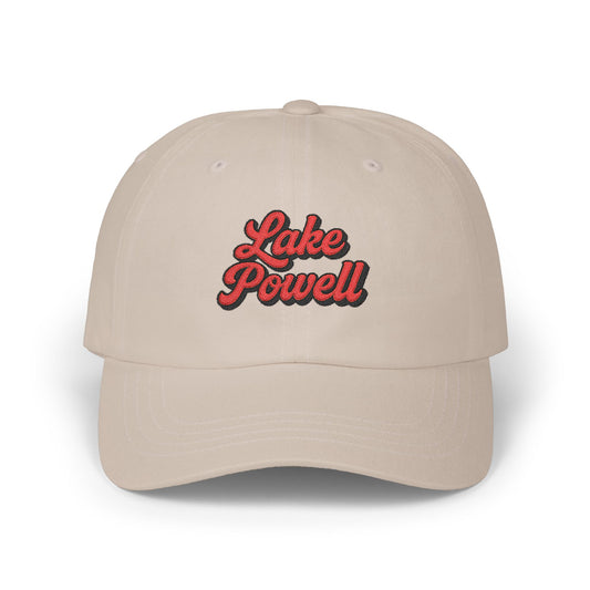 Lake Powell Stylish Dad Cap, Casual Summer Hat, Outdoor Accessory, Gift for Father's Day, Boating Trip Gear, Everyday Wear