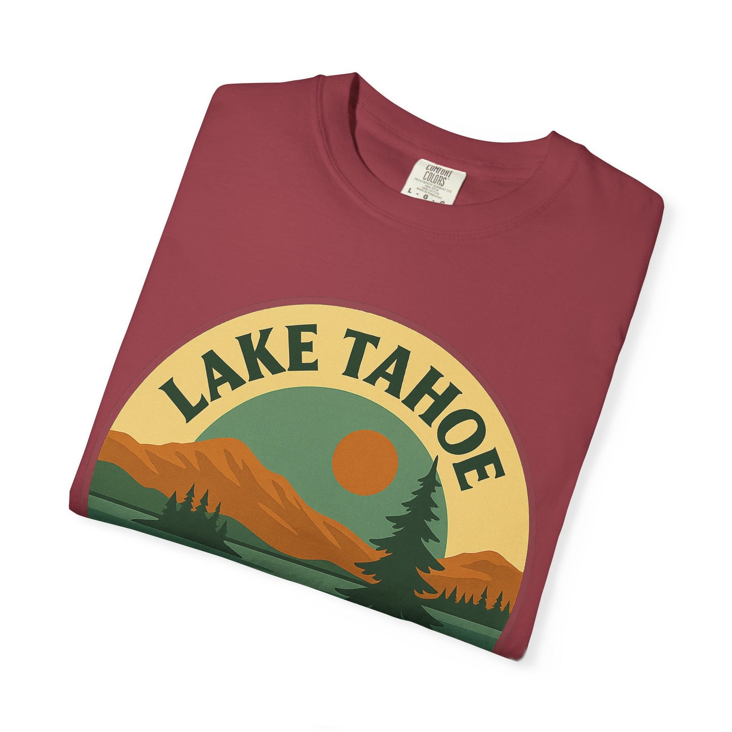 Lake Tahoe Unisex Garment-Dyed T-shirt
