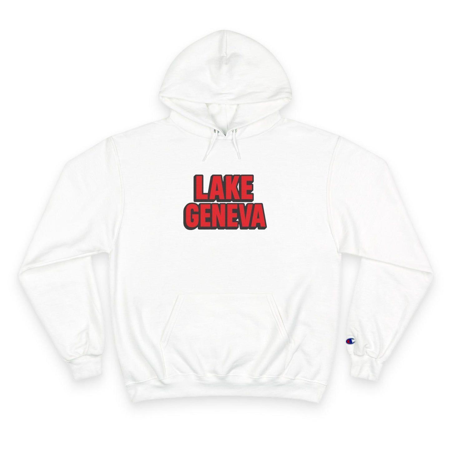 Lake Geneva Cozy Hoodie, Perfect for Outdoor Adventures, Lake Days, Gifts for Nature Lovers, Comfortable Sweatshirt