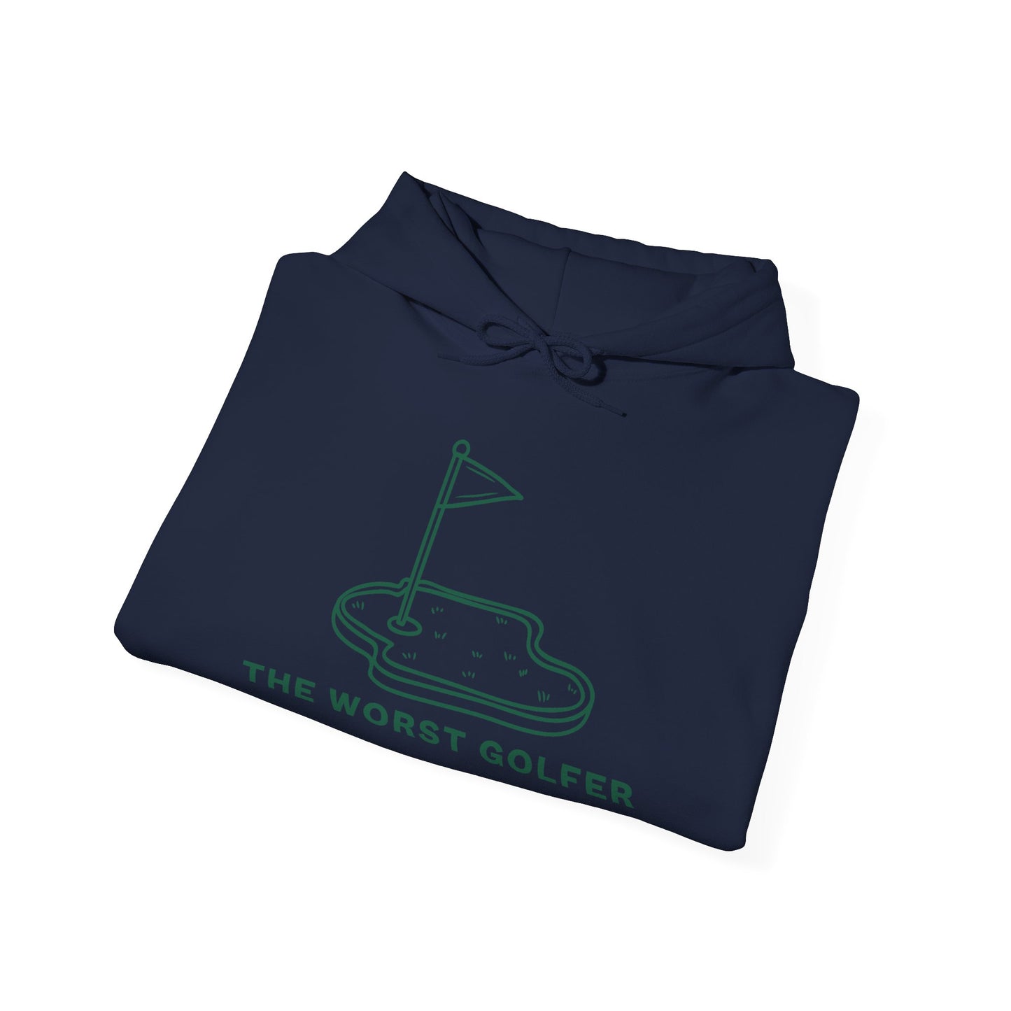 Funny Golf Sweatshirt for The Worst Golfer, Unisex Hooded Sweatshirt, Gift for Golf Lovers, Casual Hoodie, Golfing Apparel