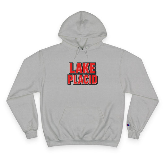 Lake Placid Cozy Hoodie, Perfect for Outdoor Adventures, Lake Days, Gifts for Nature Lovers, Comfortable Sweatshirt